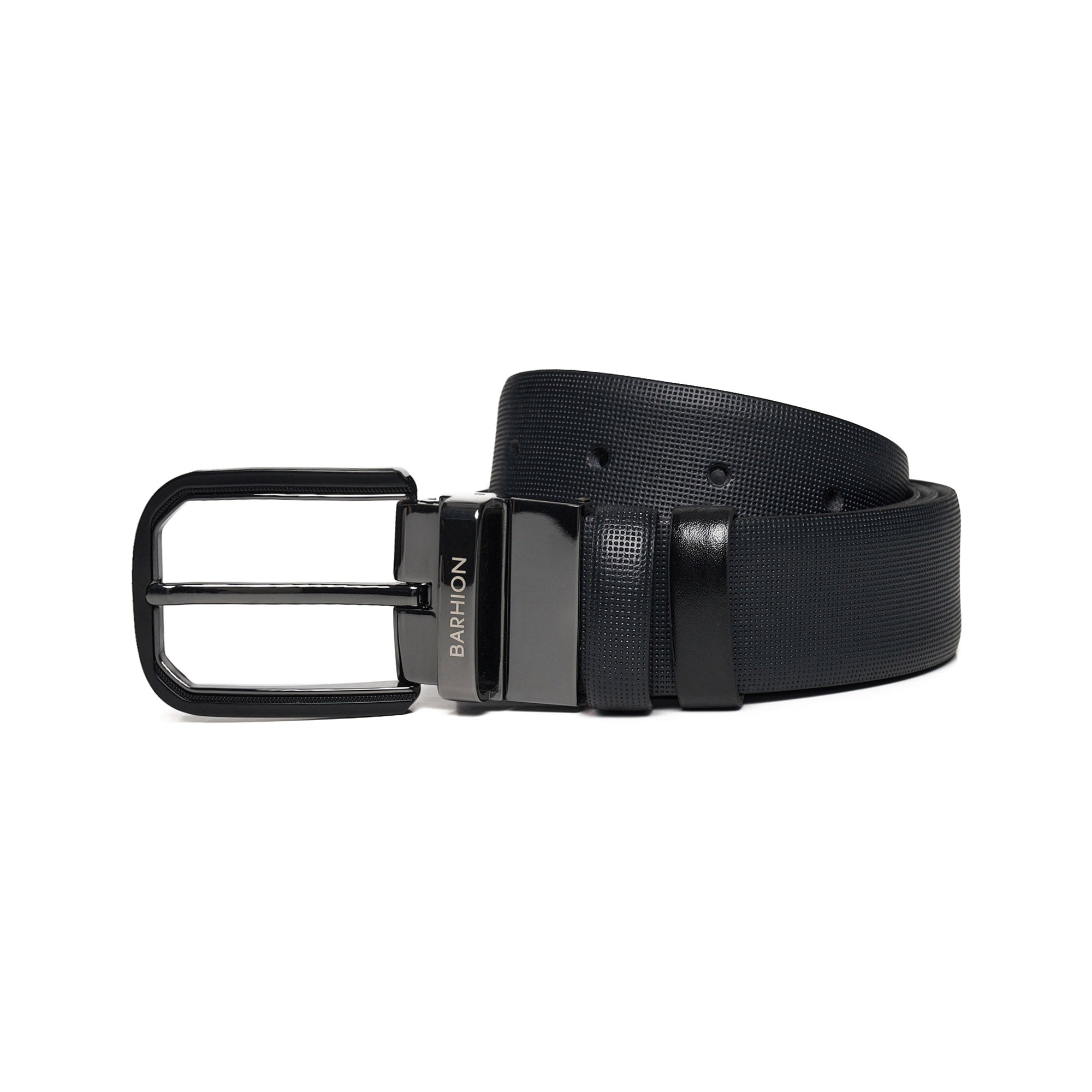 Men's Saffiano Reversible Calf Leather Handmade Belt M103 7