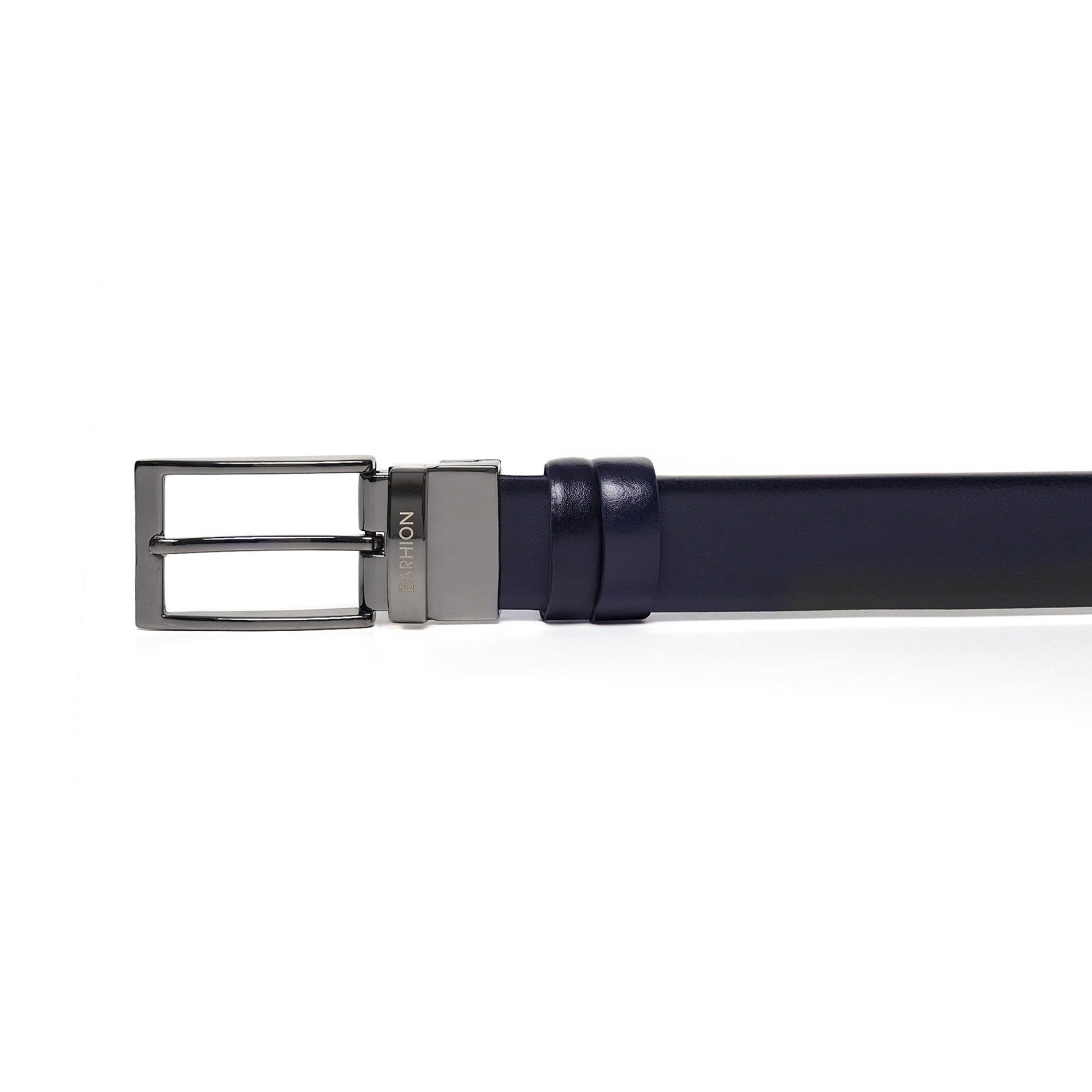 Men's Classic Reversible Calf Leather Handmade Belt M101 9