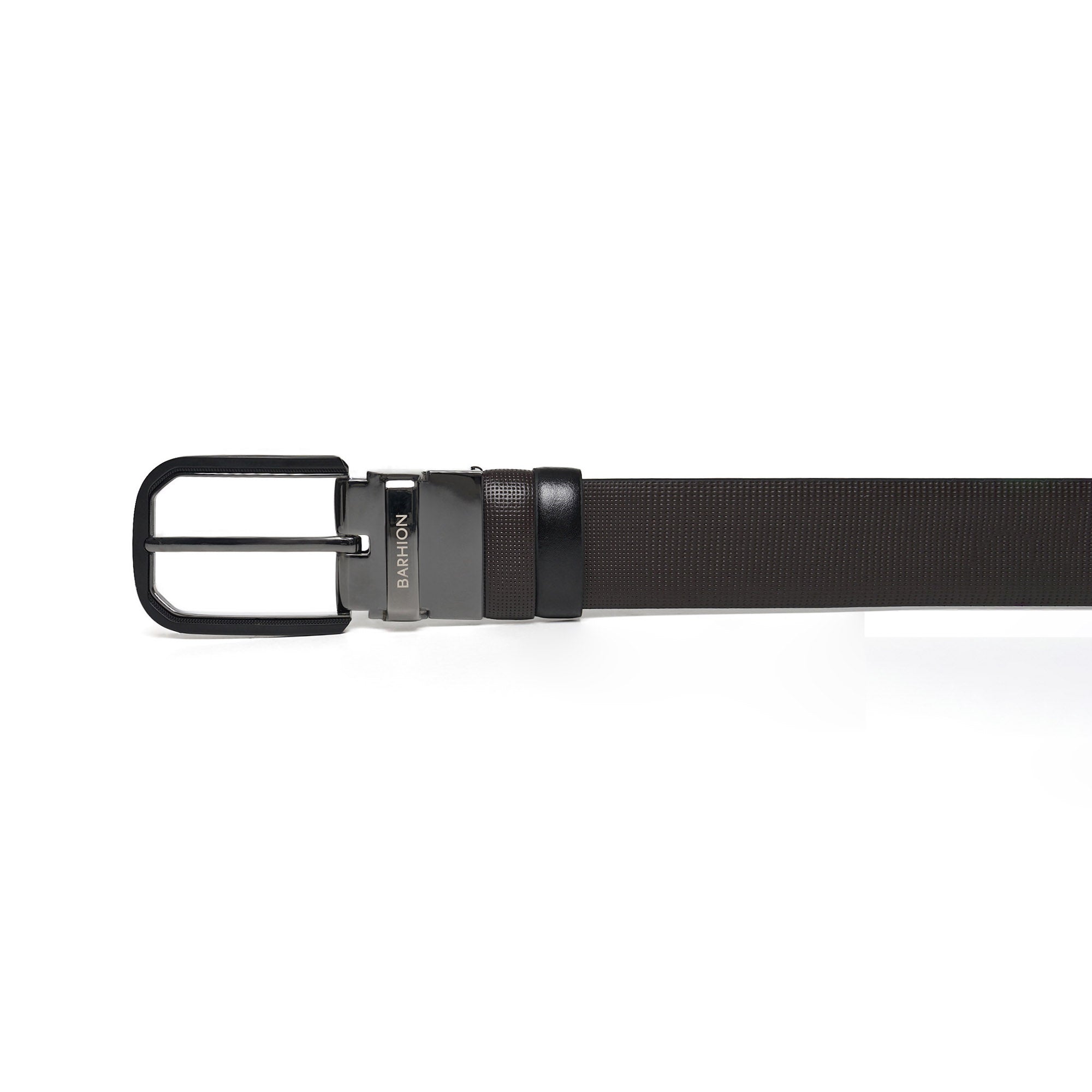 Men's Saffiano Reversible Calf Leather Handmade Belt M103 9