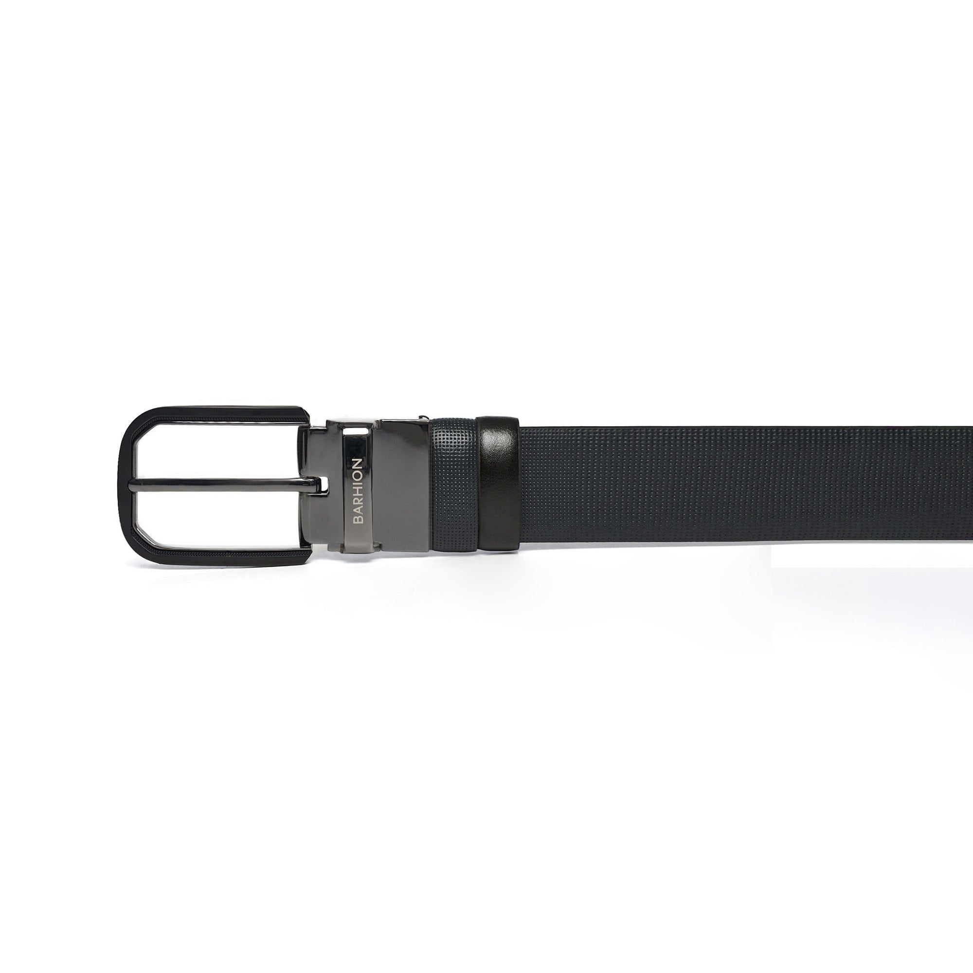 Men's Saffiano Reversible Calf Leather Handmade Belt M103 15