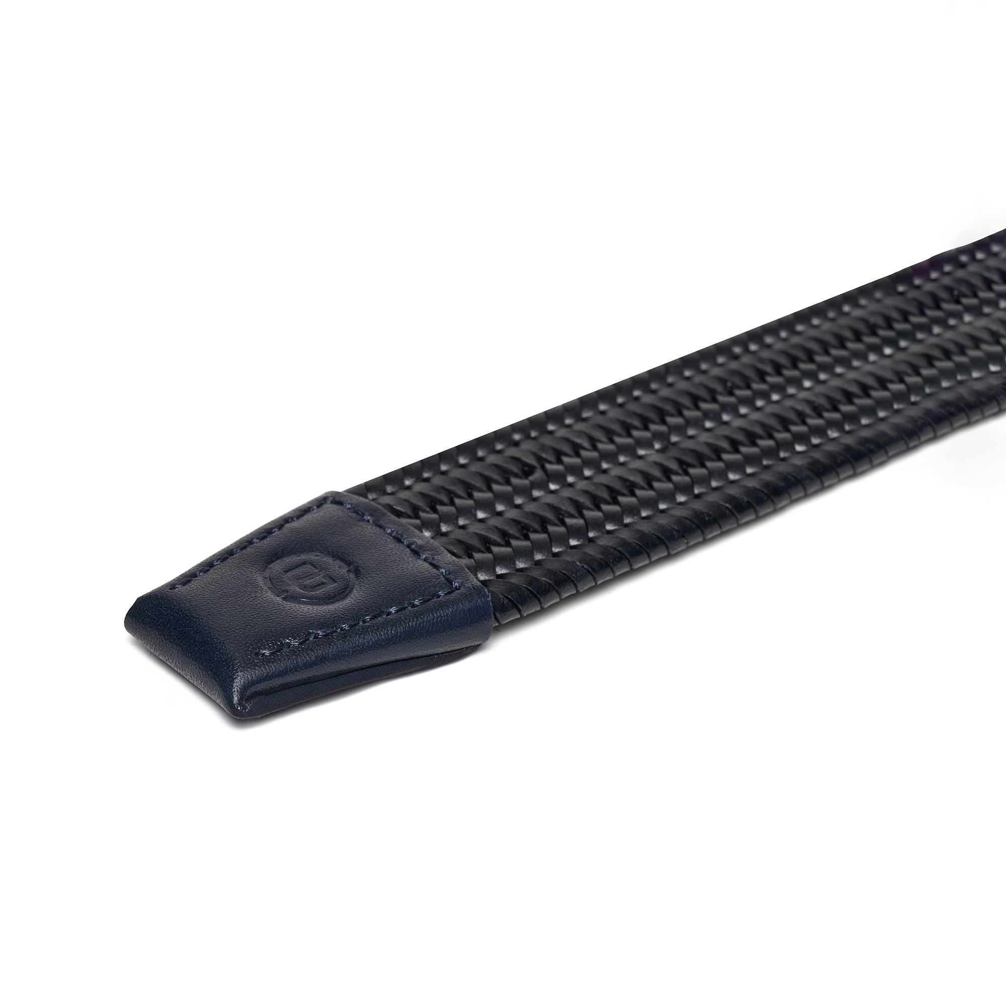 Men's Braided Calf Leather Handmade Belt M107 9