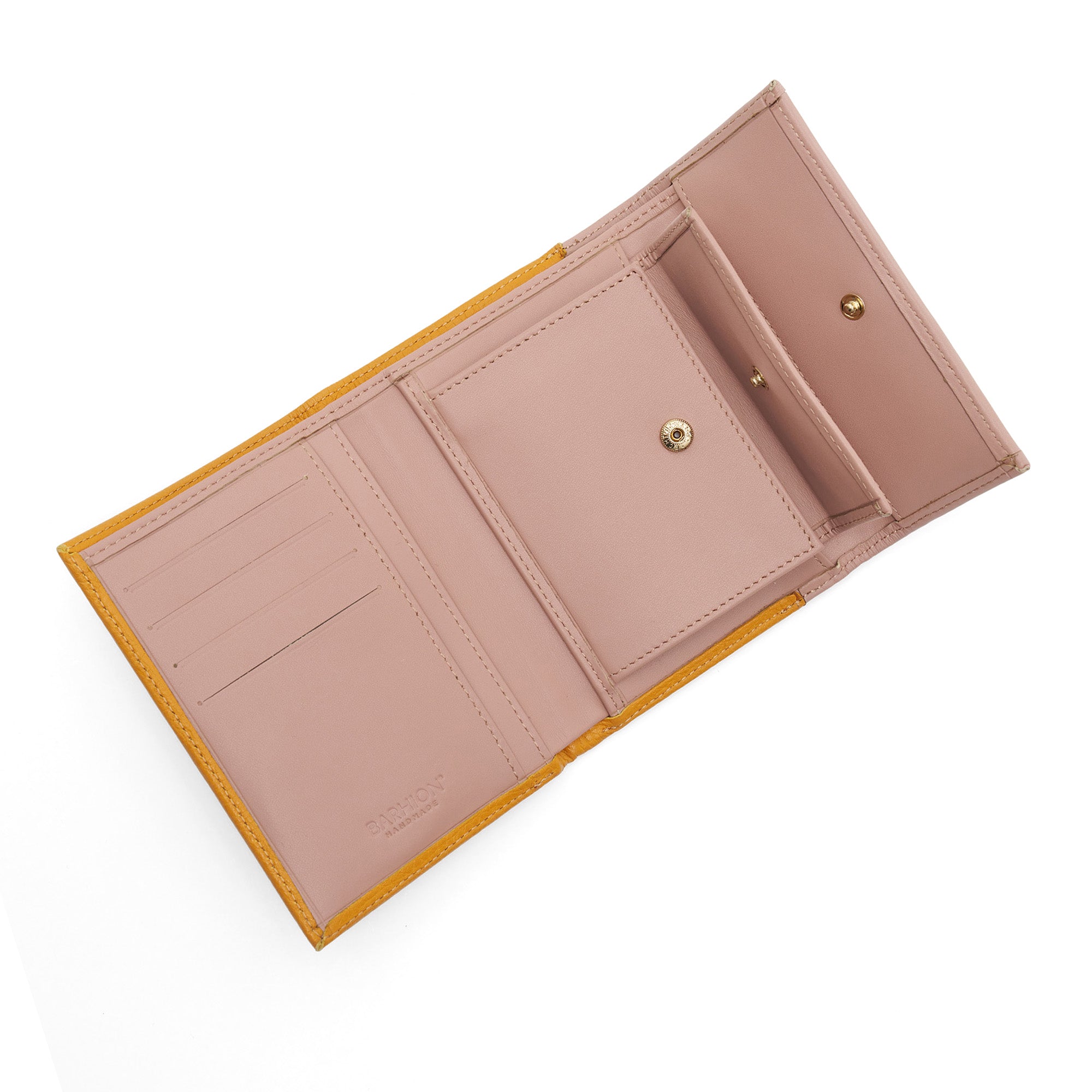 Women's Calf Leather Floater Handmade Wallet W25025 11