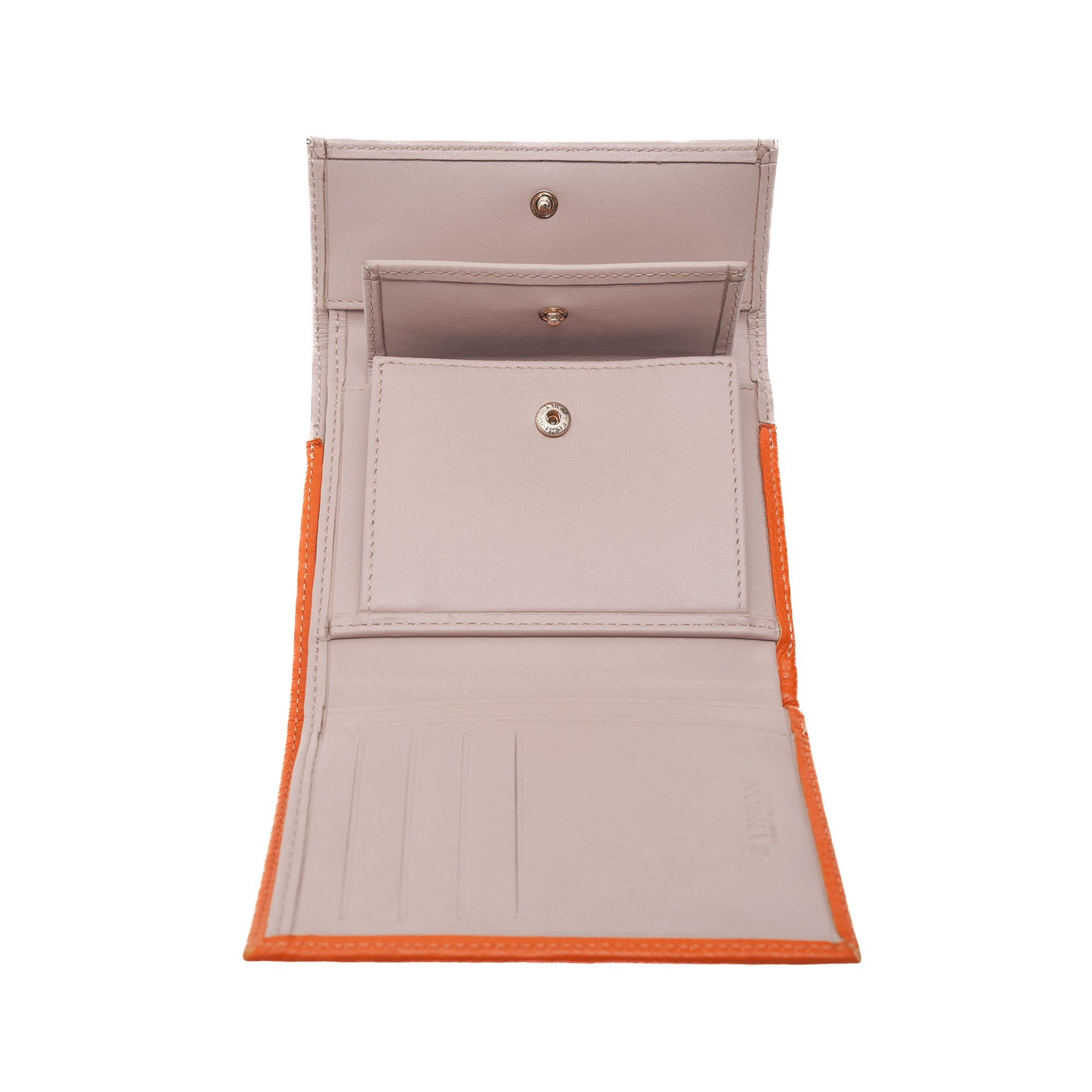 Women's Calf Leather Floater Handmade Wallet W25025 22