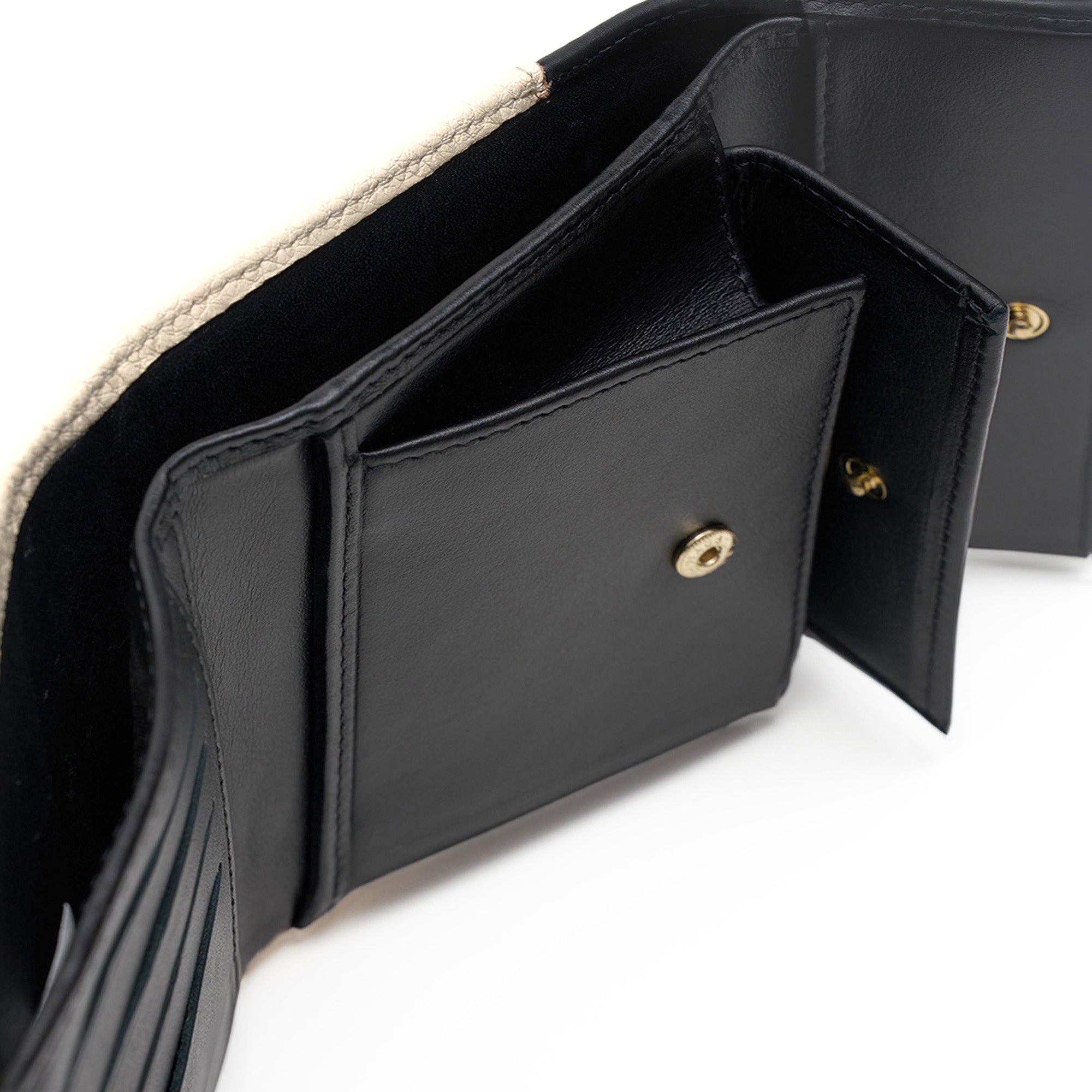 Women's Calf Leather Floater Handmade Wallet W25025 18