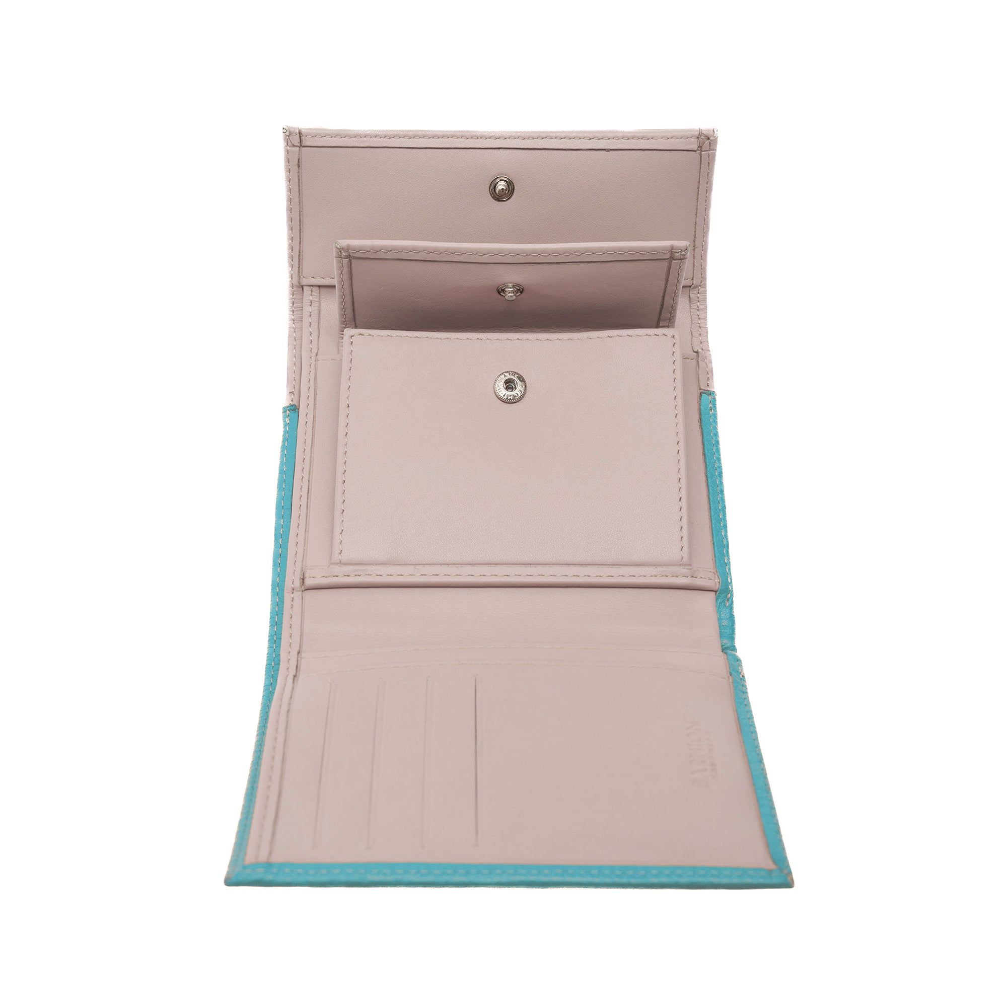 Women's Calf Leather Floater Handmade Wallet W25025 4