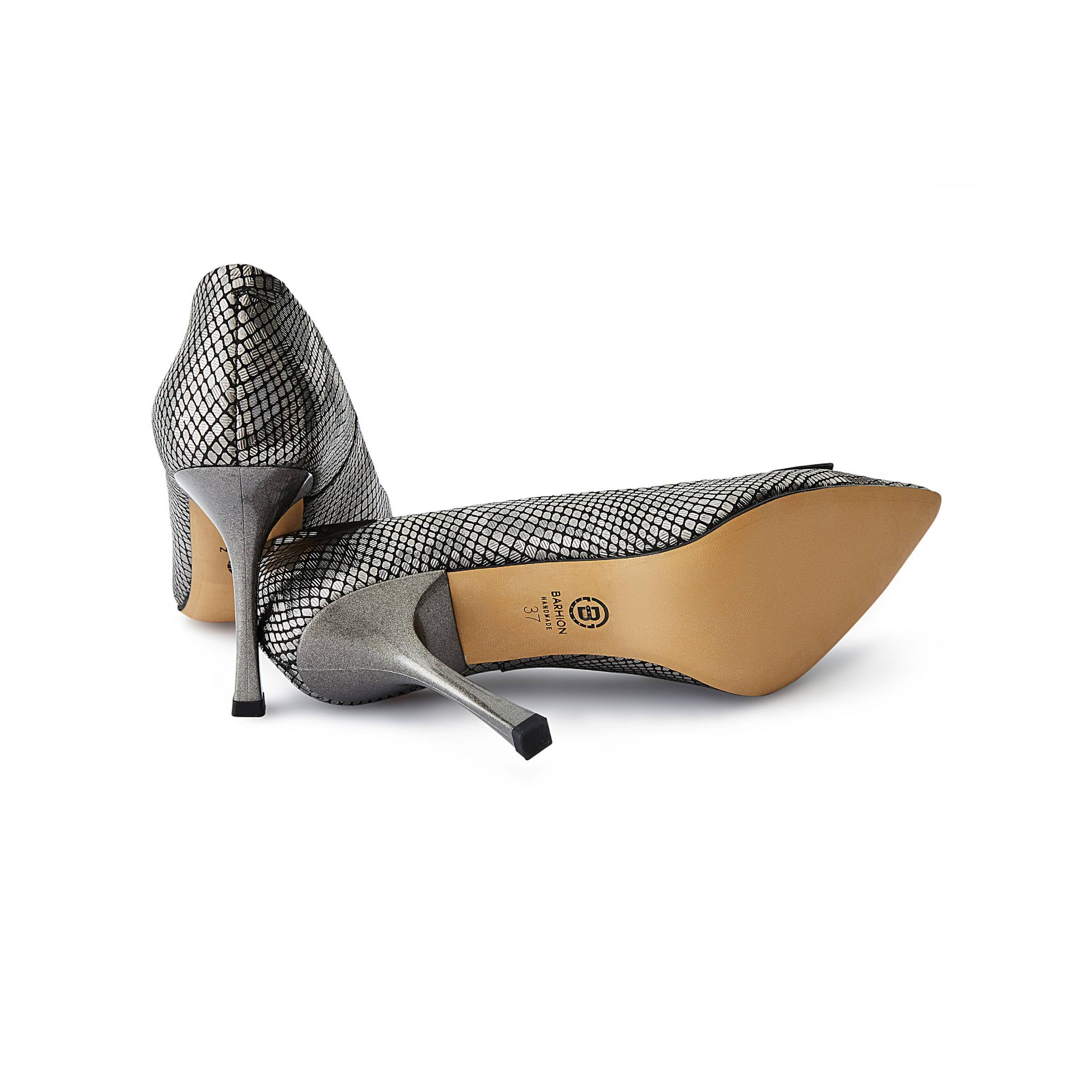 Women's Calf Leather Handmade Stiletto W2008 4