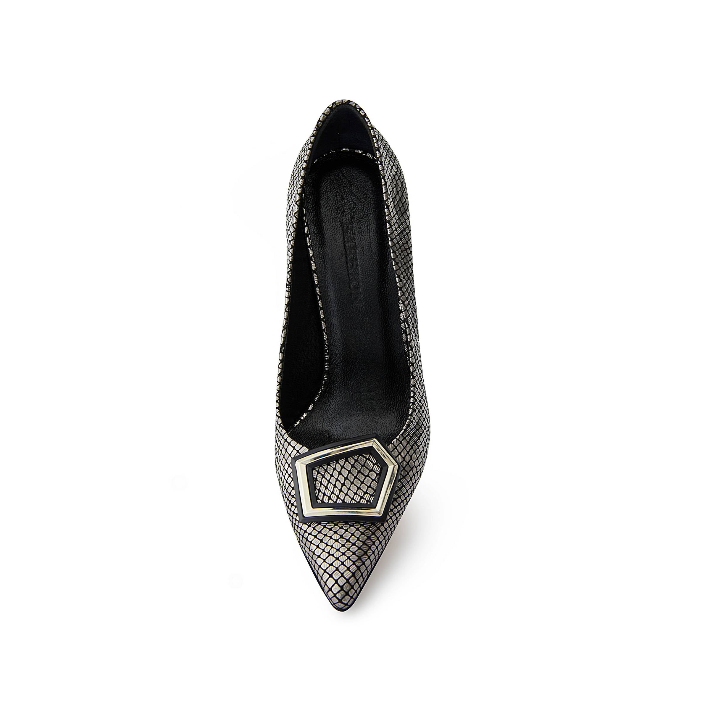 Women's Calf Leather Handmade Stiletto W2008 5
