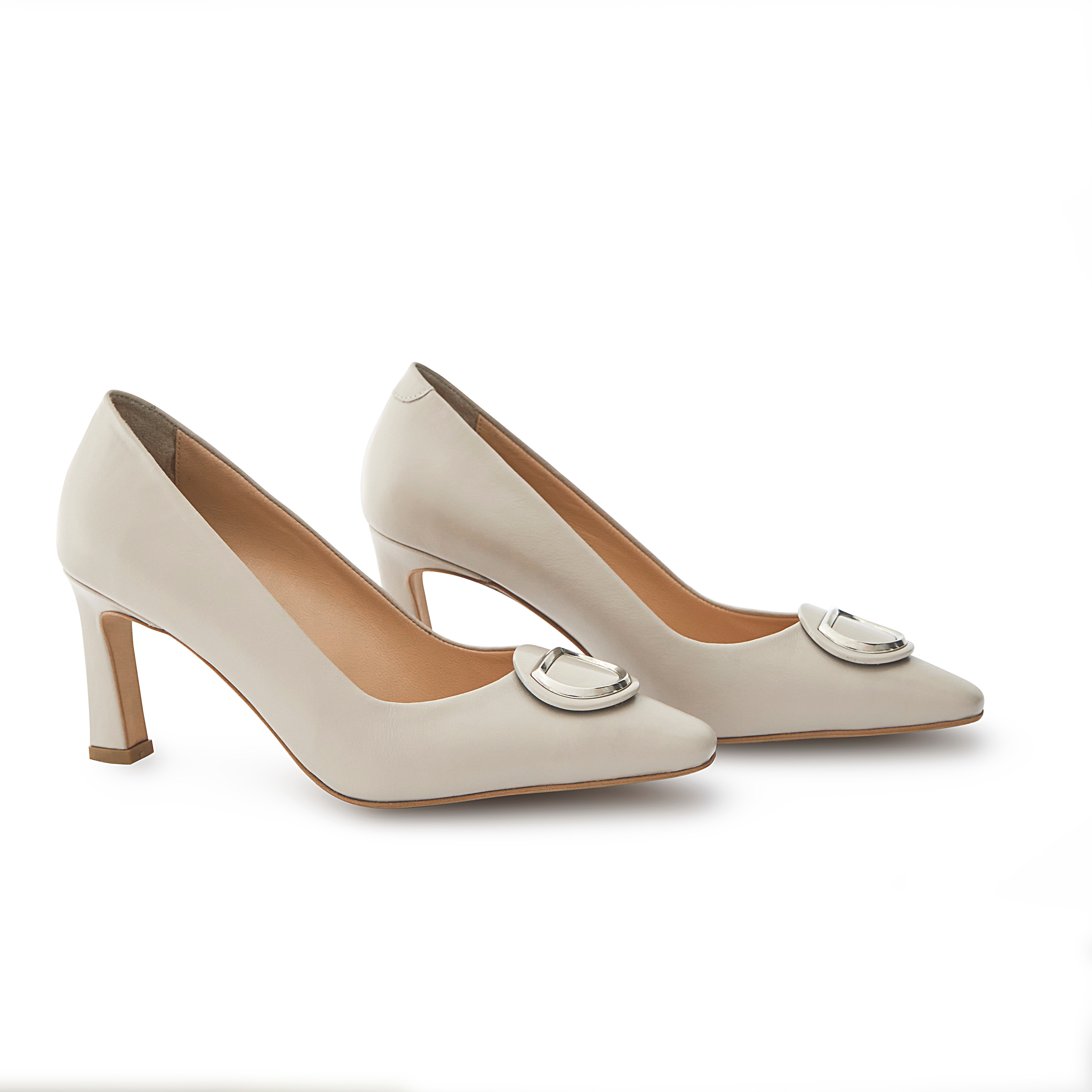 Women's Calf Leather Handmade Stiletto W2009