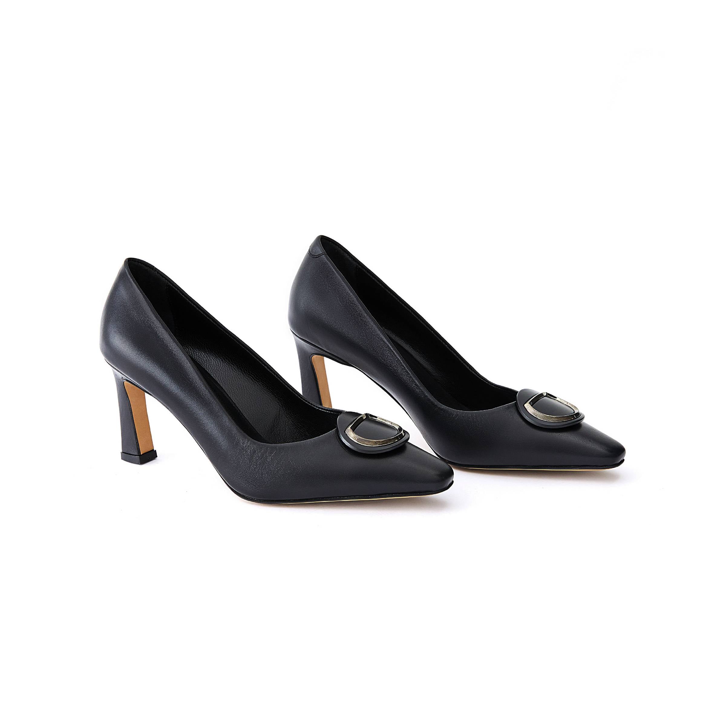 Women's Calf Leather Handmade Stiletto W2009 2