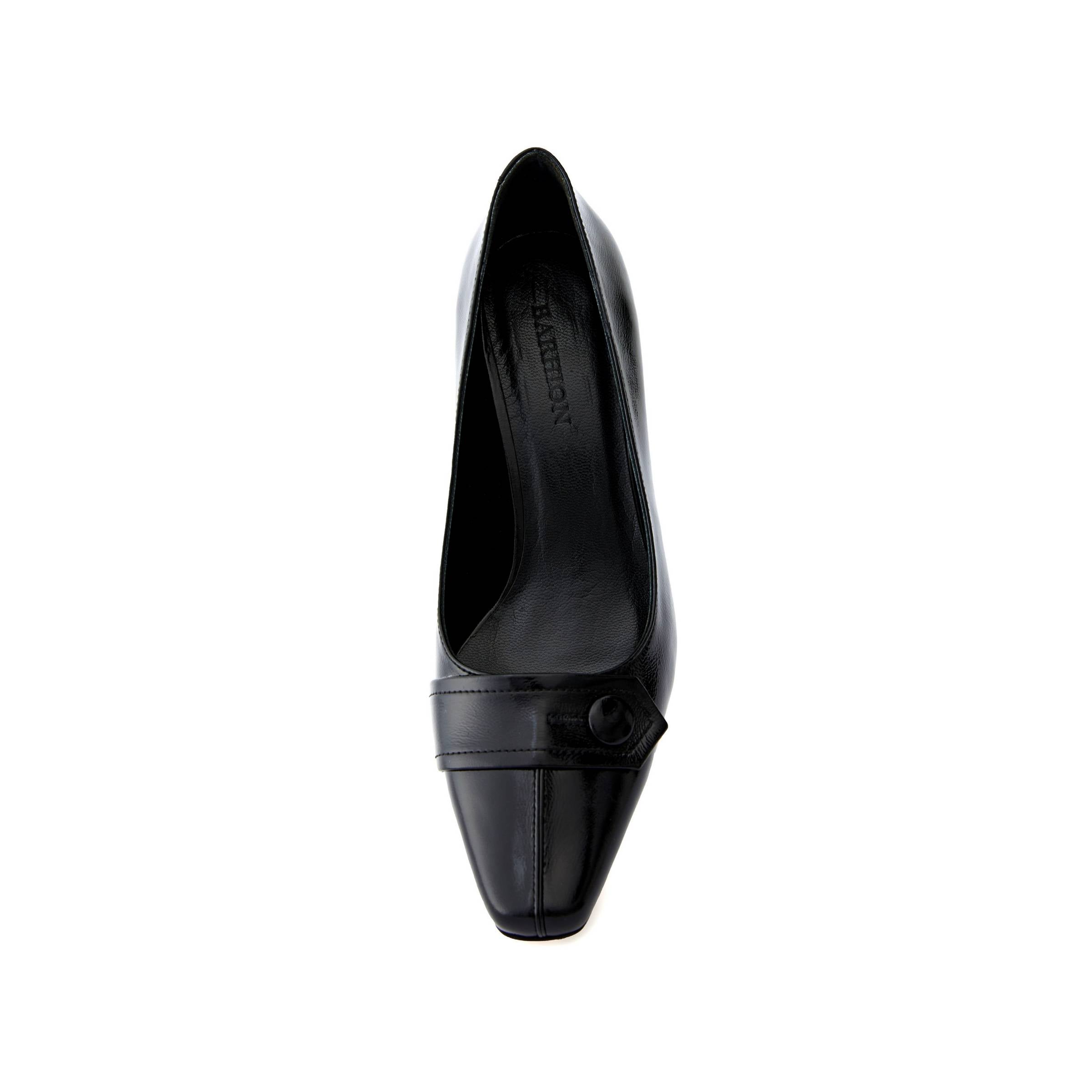 Women's Rugan Calf Leather Handmade Block Heels W1008 5