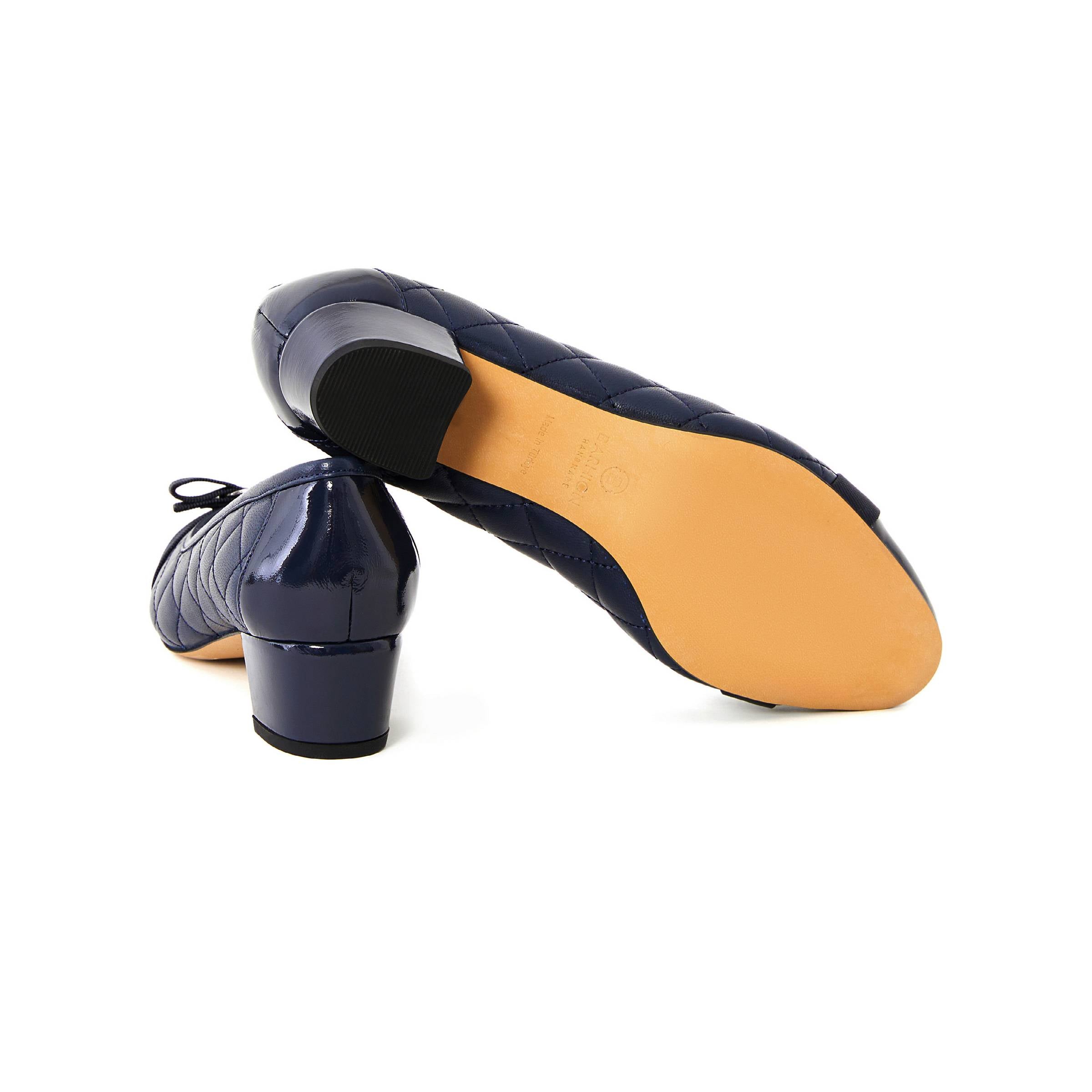 Women's Metisse Leather Handmade Block Heels W1012 4
