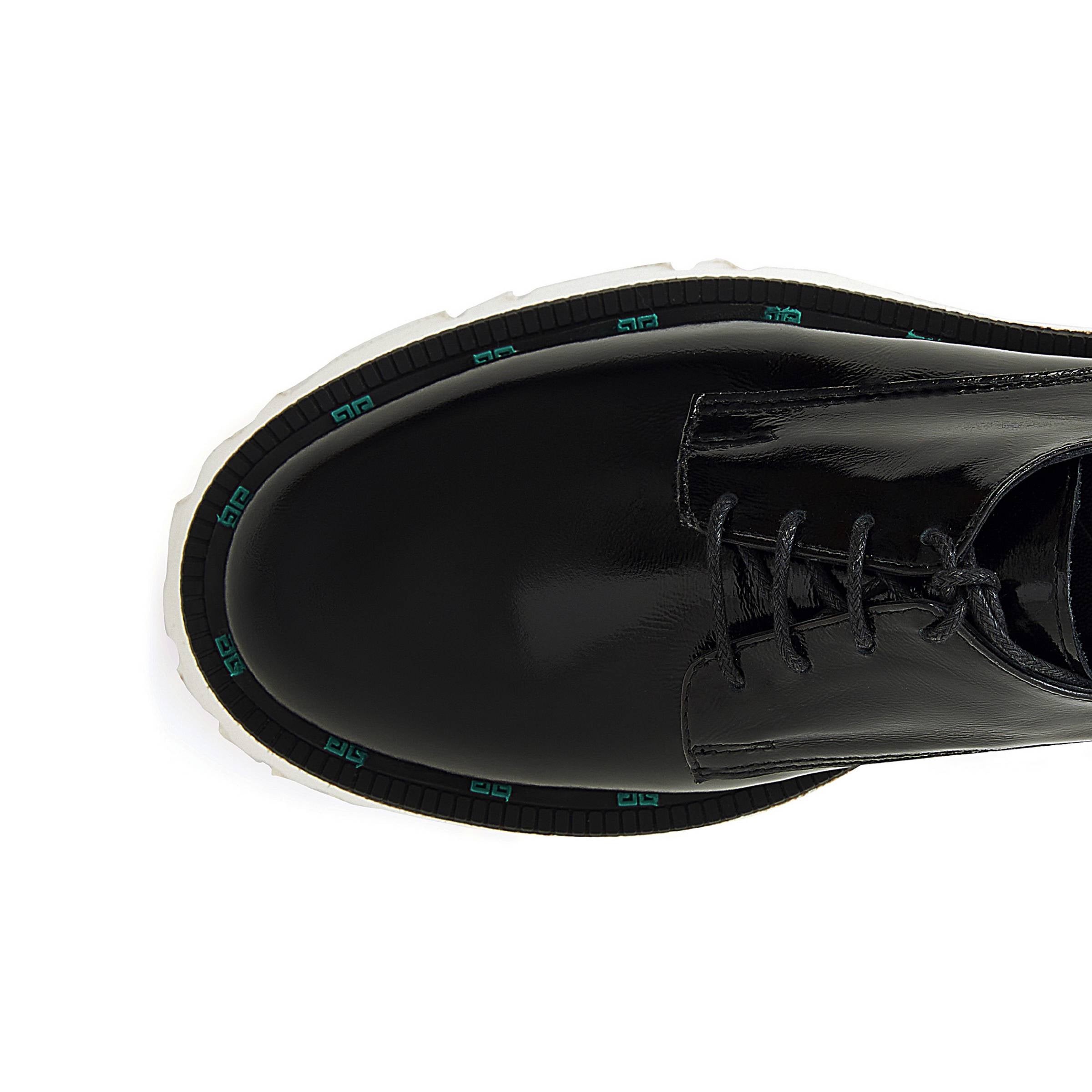 Women's Rugan Calf Leather Handmade Derby W5018 6