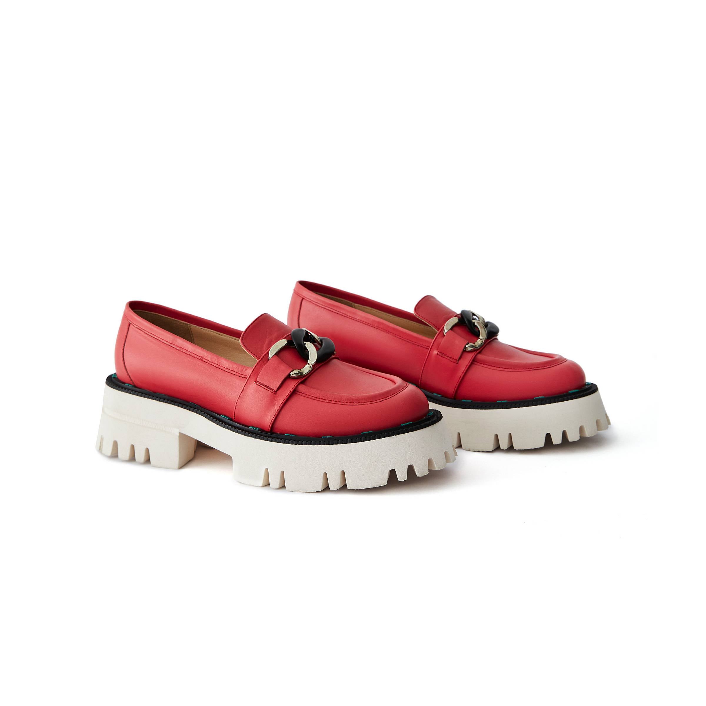 Women's Calf Leather Handmade Casual Shoes W5019 9