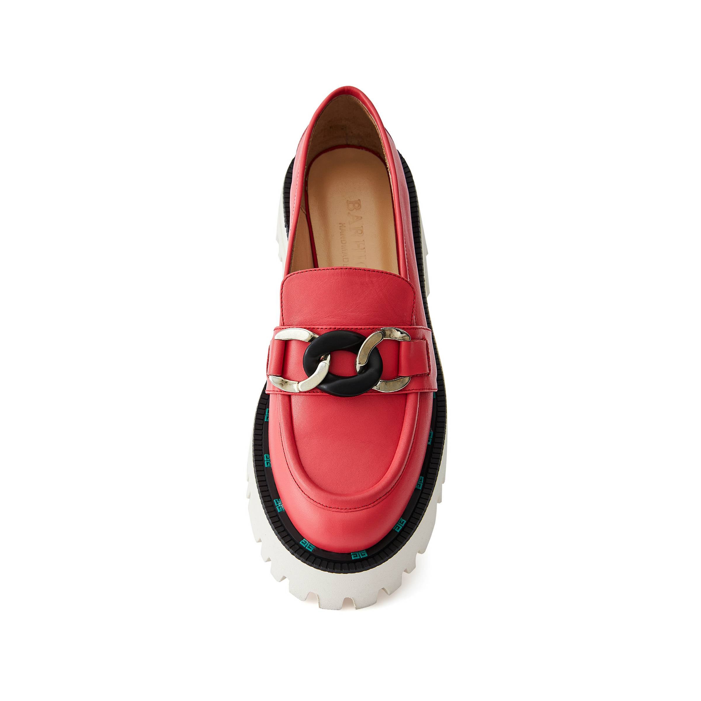 Women's Calf Leather Handmade Casual Shoes W5019 12