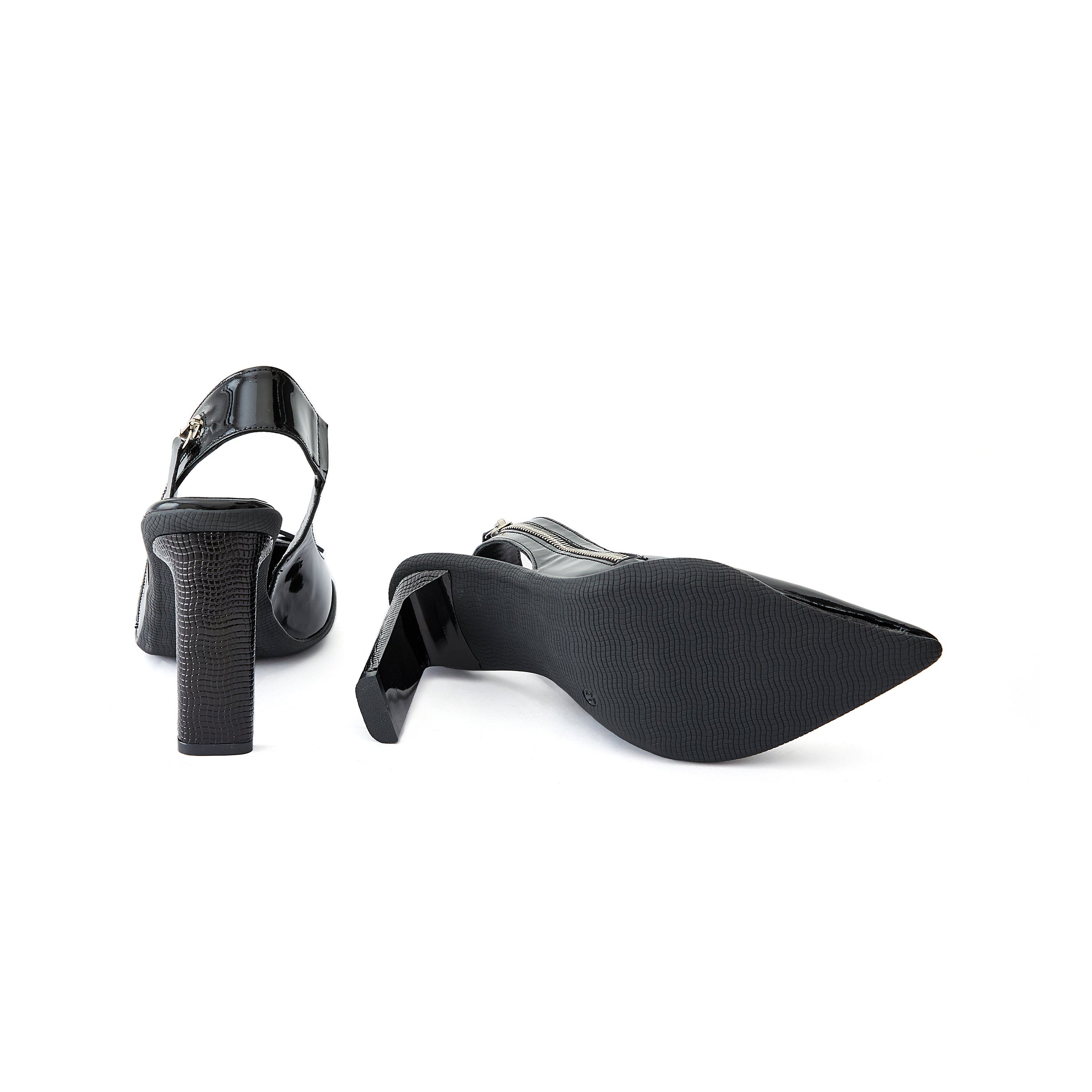 Women's Calf Leather Handmade Stiletto W1004