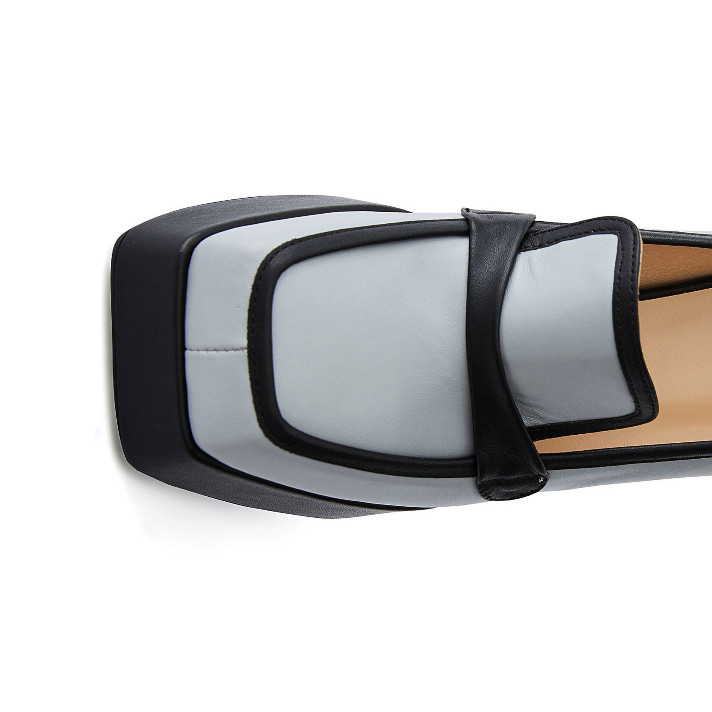 Women's Calf Leather Handmade Platform W1003 6