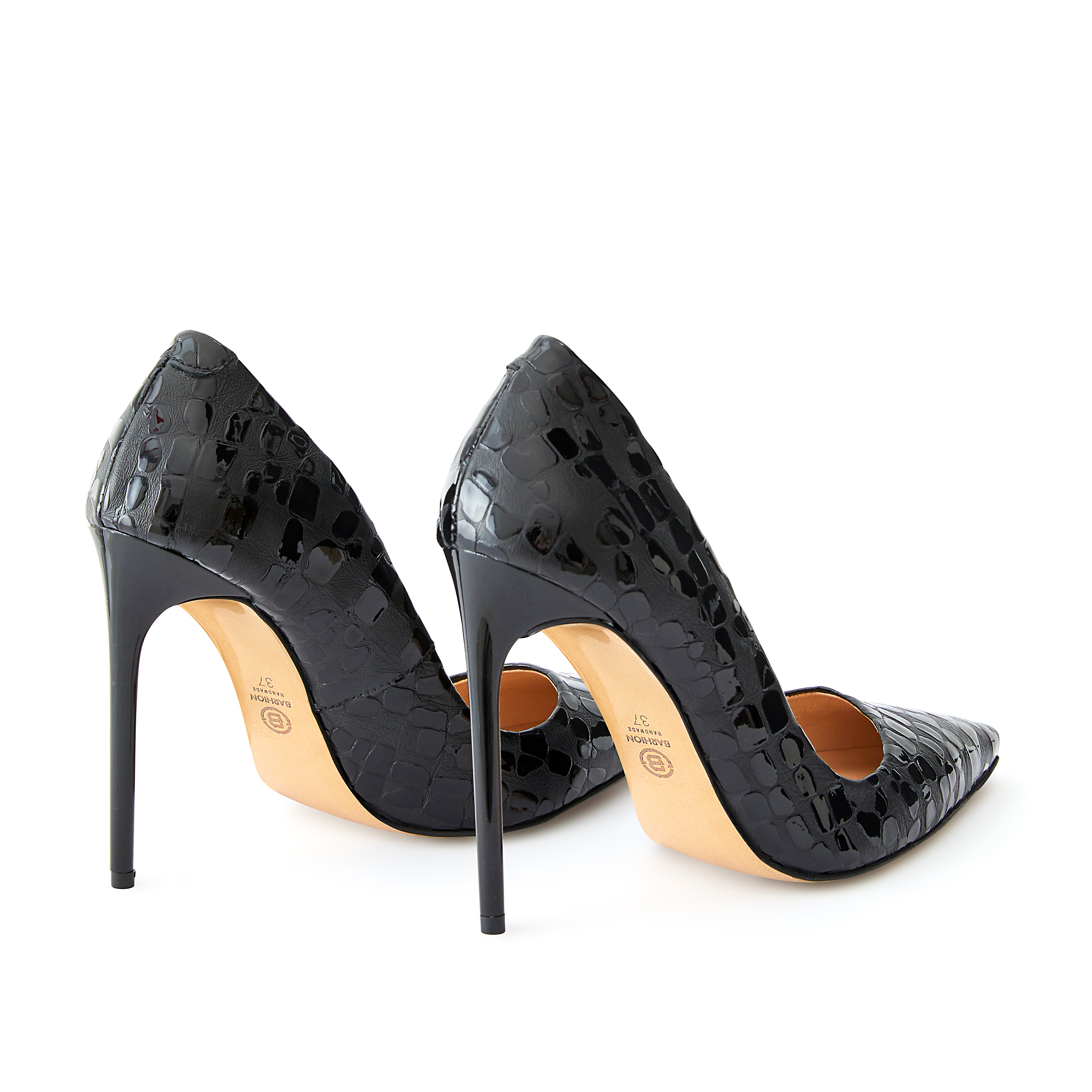 Women's Calf Leather Handmade Stiletto W2006 8