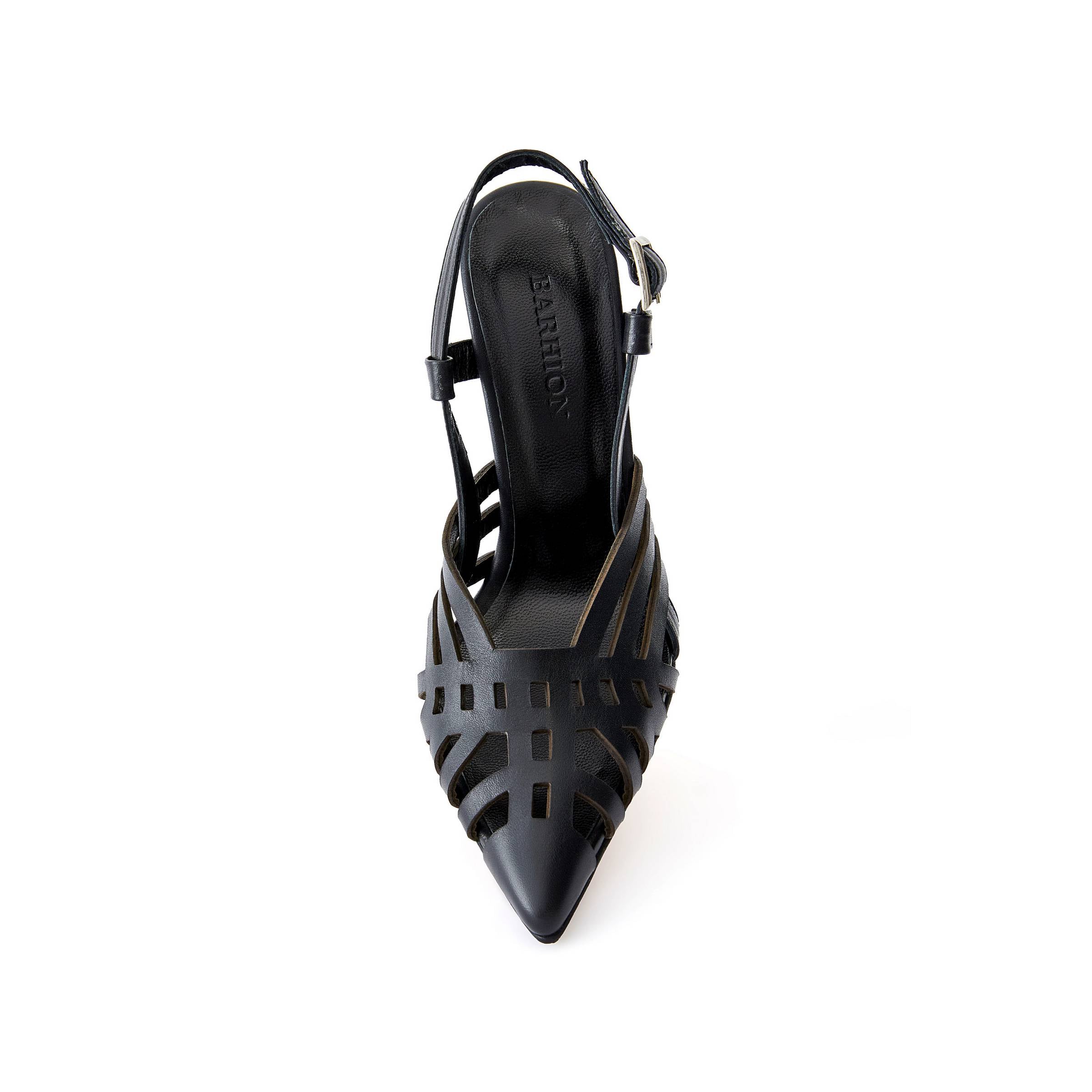 Women's Calf Leather Handmade Stiletto W2007 5