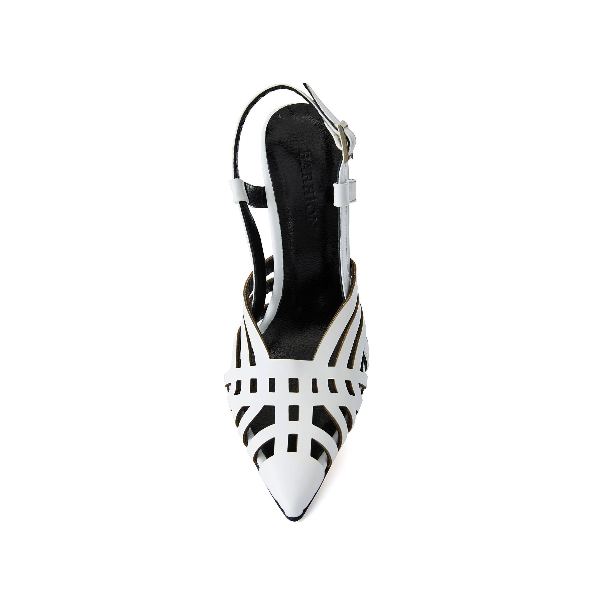 Women's Calf Leather Handmade Stiletto W2007 11