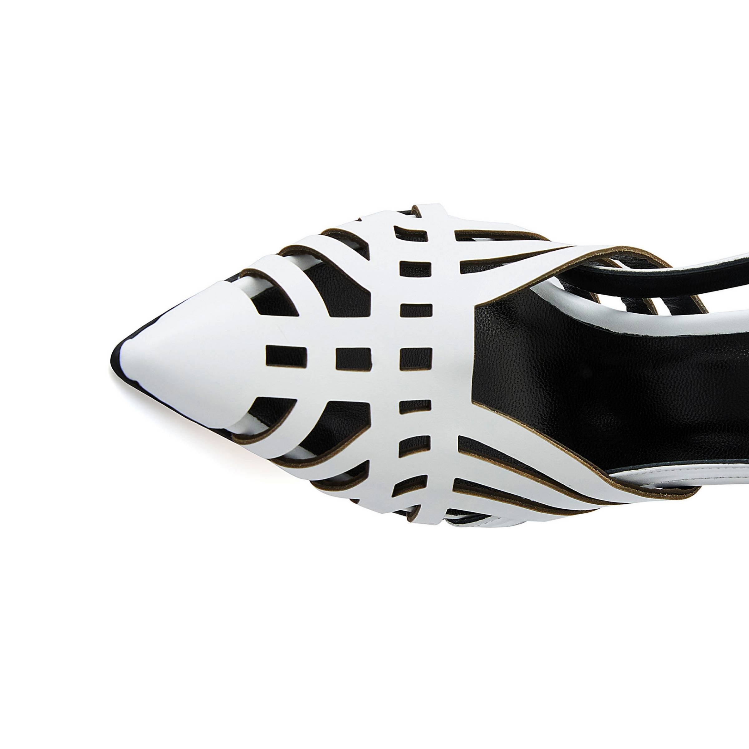 Women's Calf Leather Handmade Stiletto W2007 12