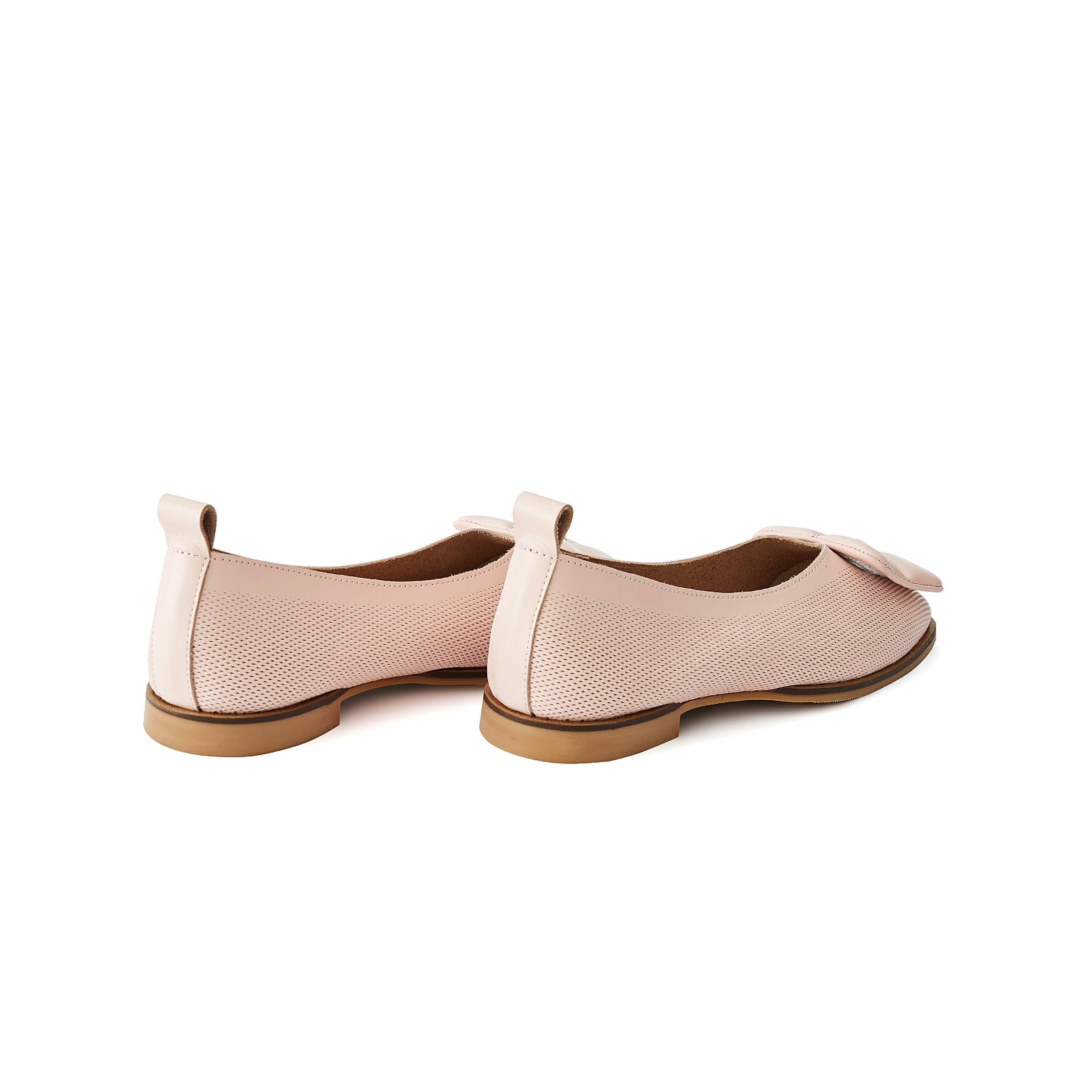 Women's Calf Leather Handmade Flats W3001 3