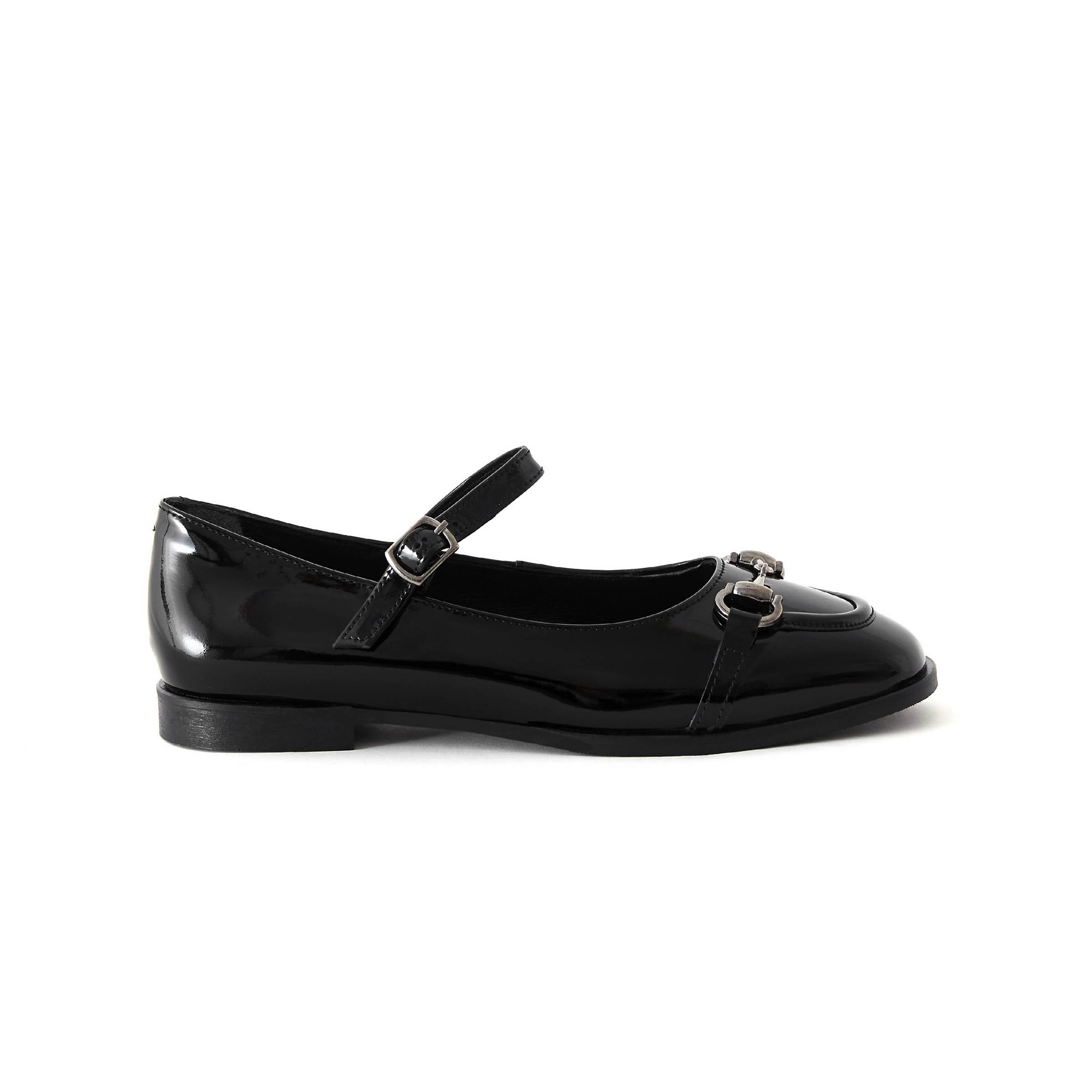 Women's Rugan Calf Leather Handmade Flats W3005 1