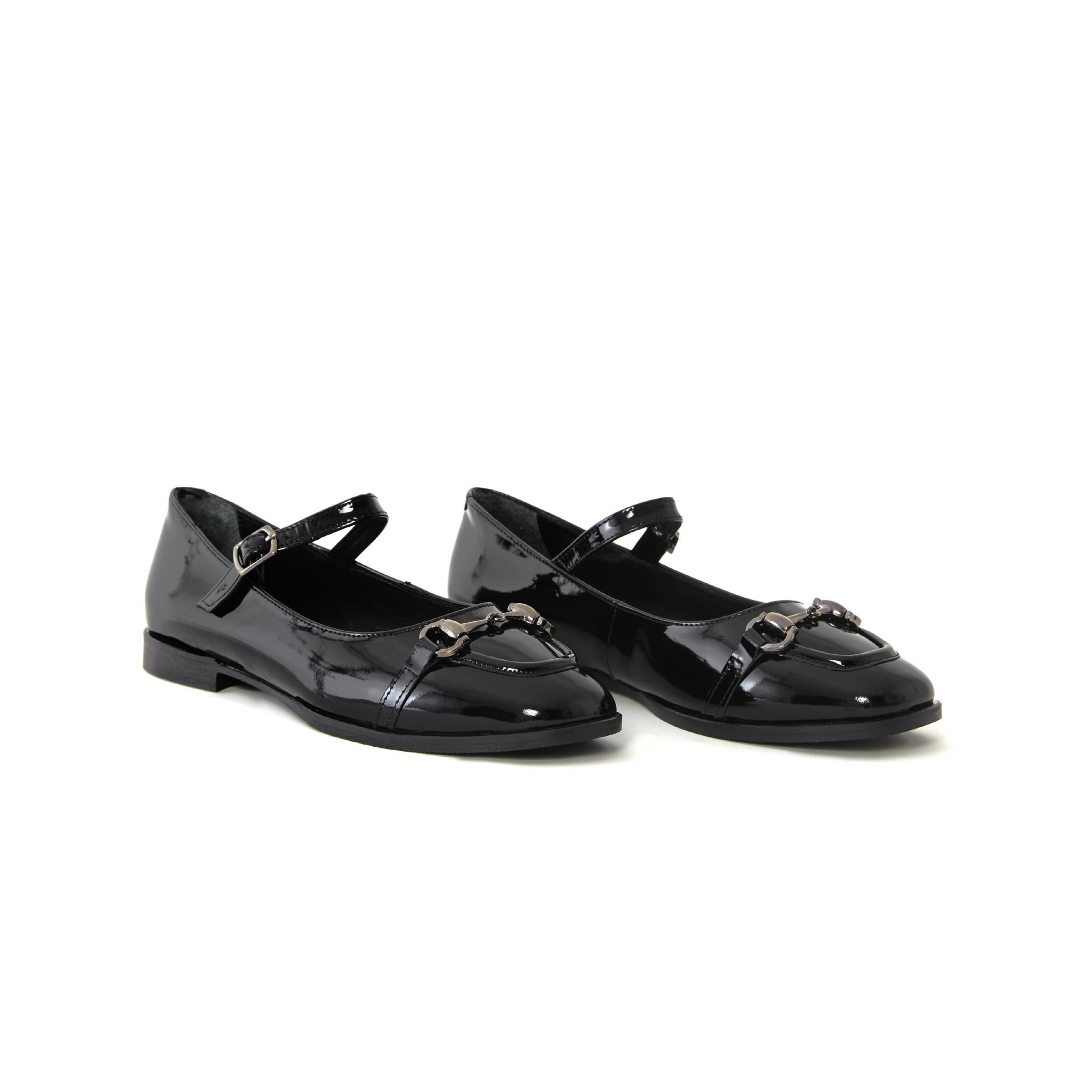 Women's Rugan Calf Leather Handmade Flats W3005 2
