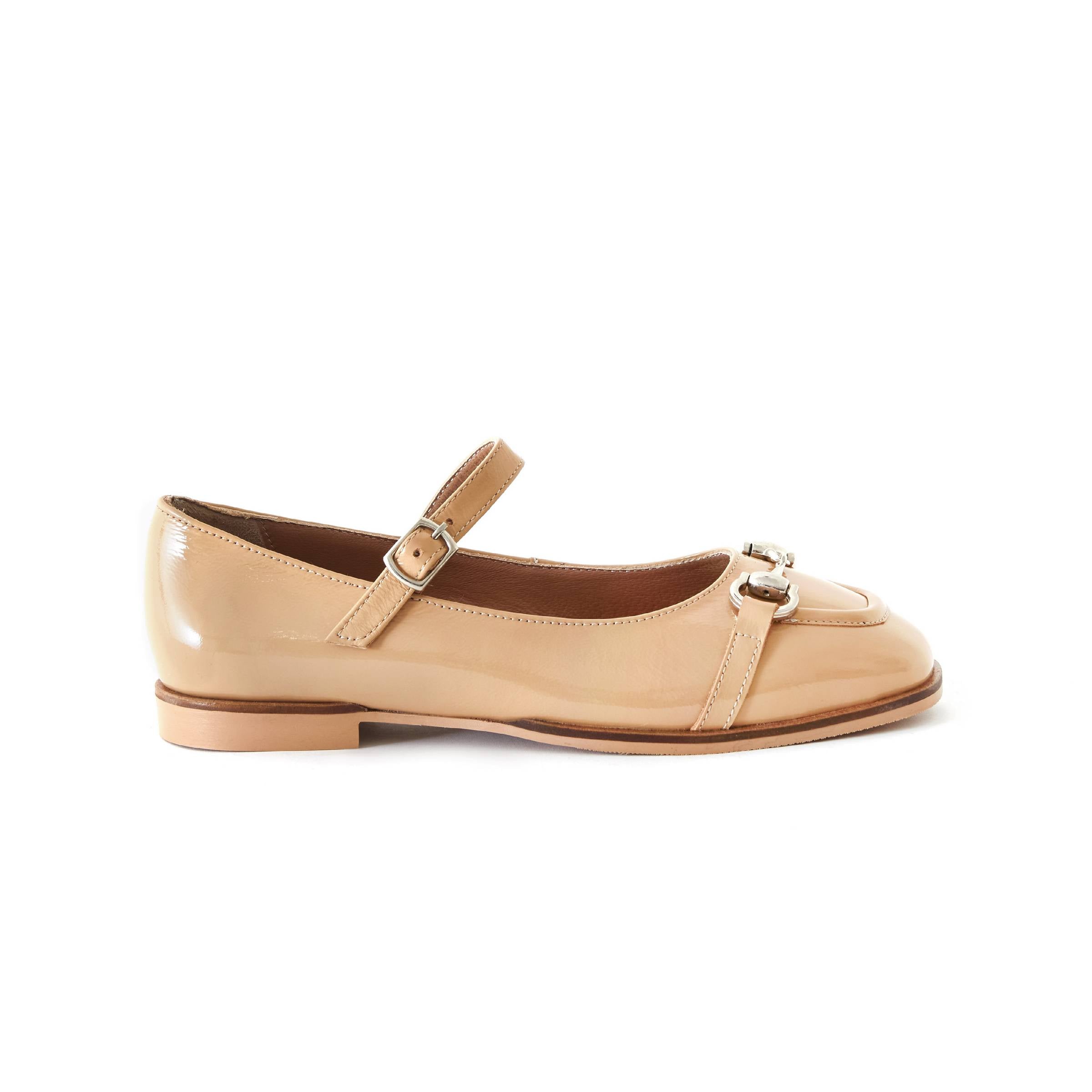 Women's Rugan Calf Leather Handmade Flats W3005 8