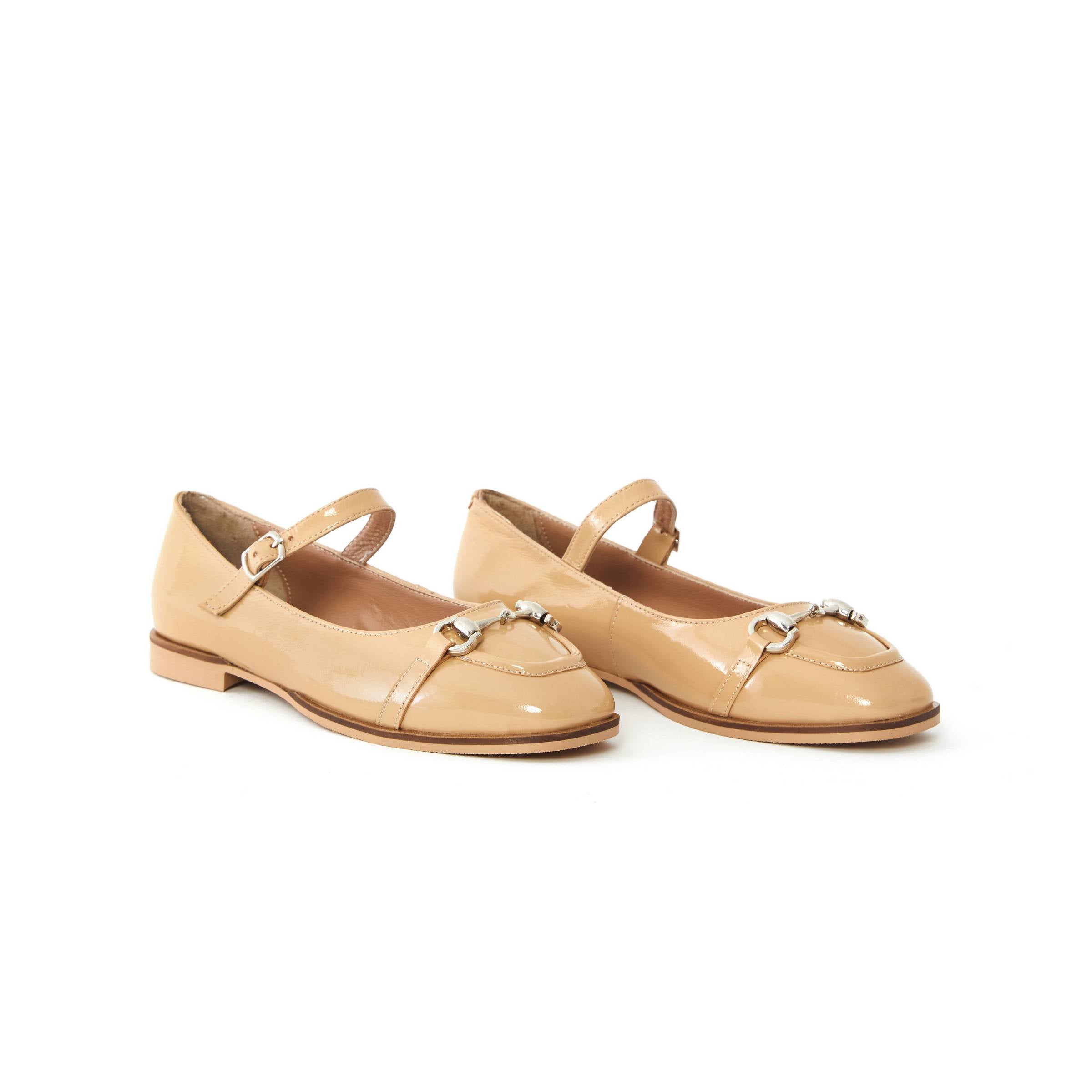 Women's Rugan Calf Leather Handmade Flats W3005 9