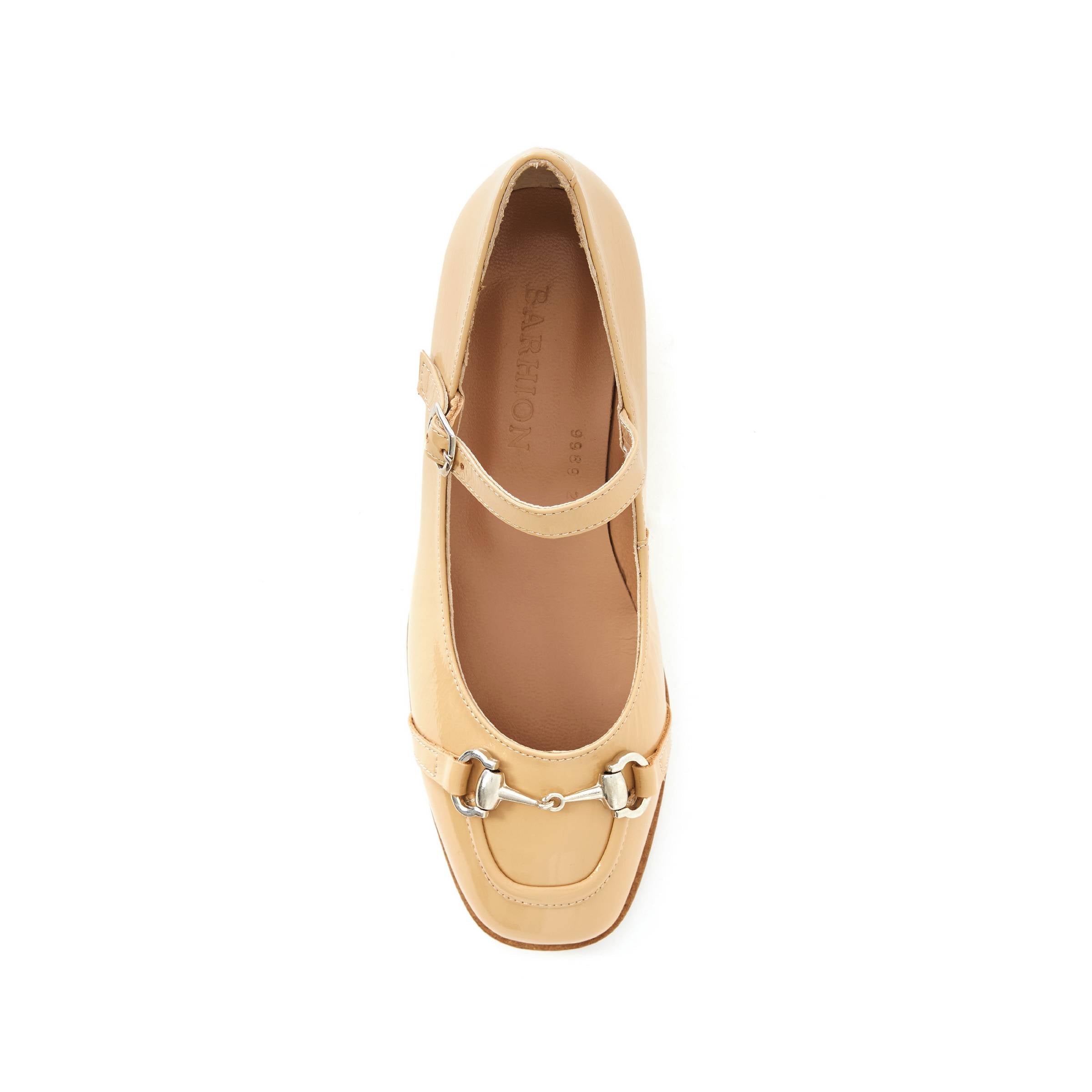 Women's Rugan Calf Leather Handmade Flats W3005 12