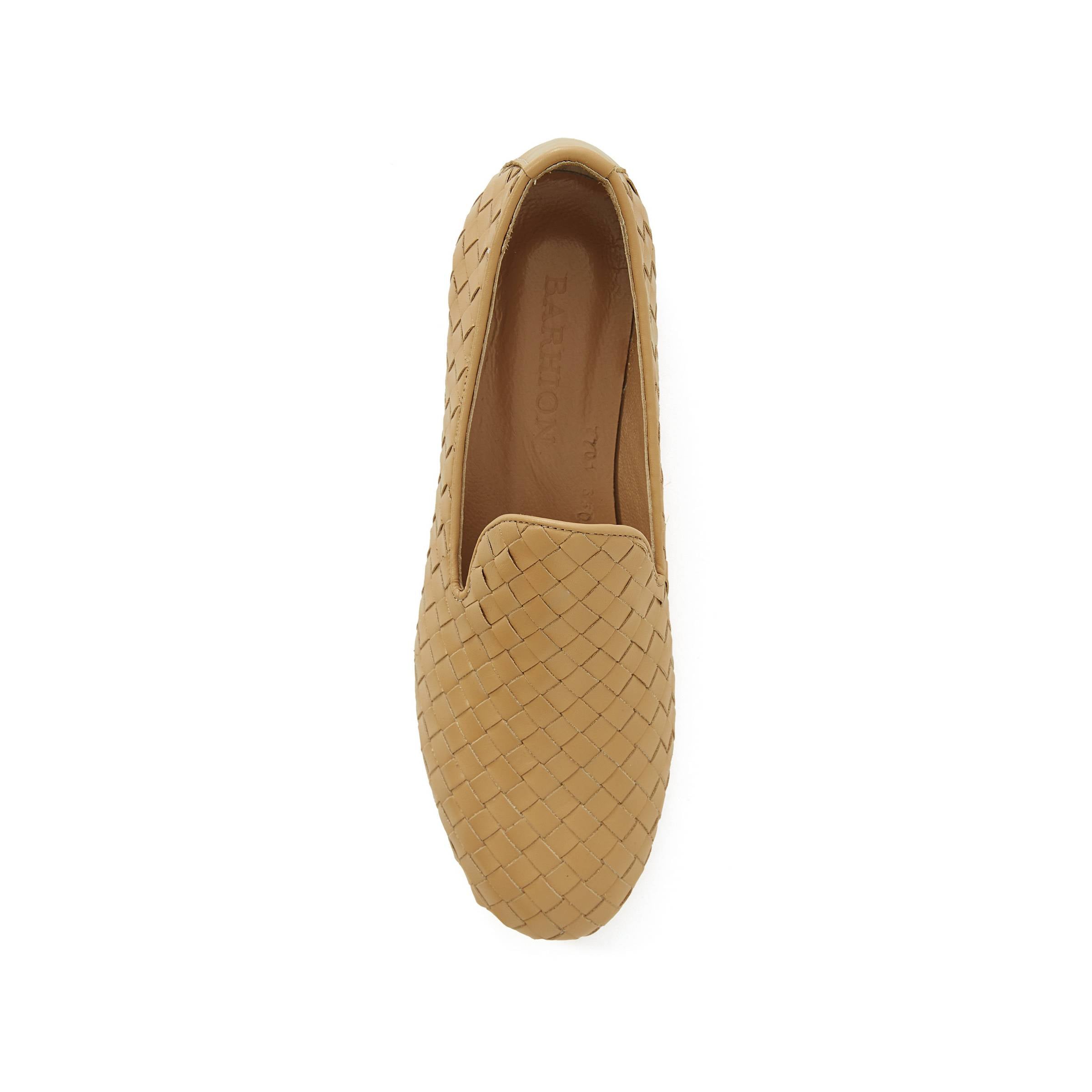 Women's Calf Leather Handmade Flats W3006 5