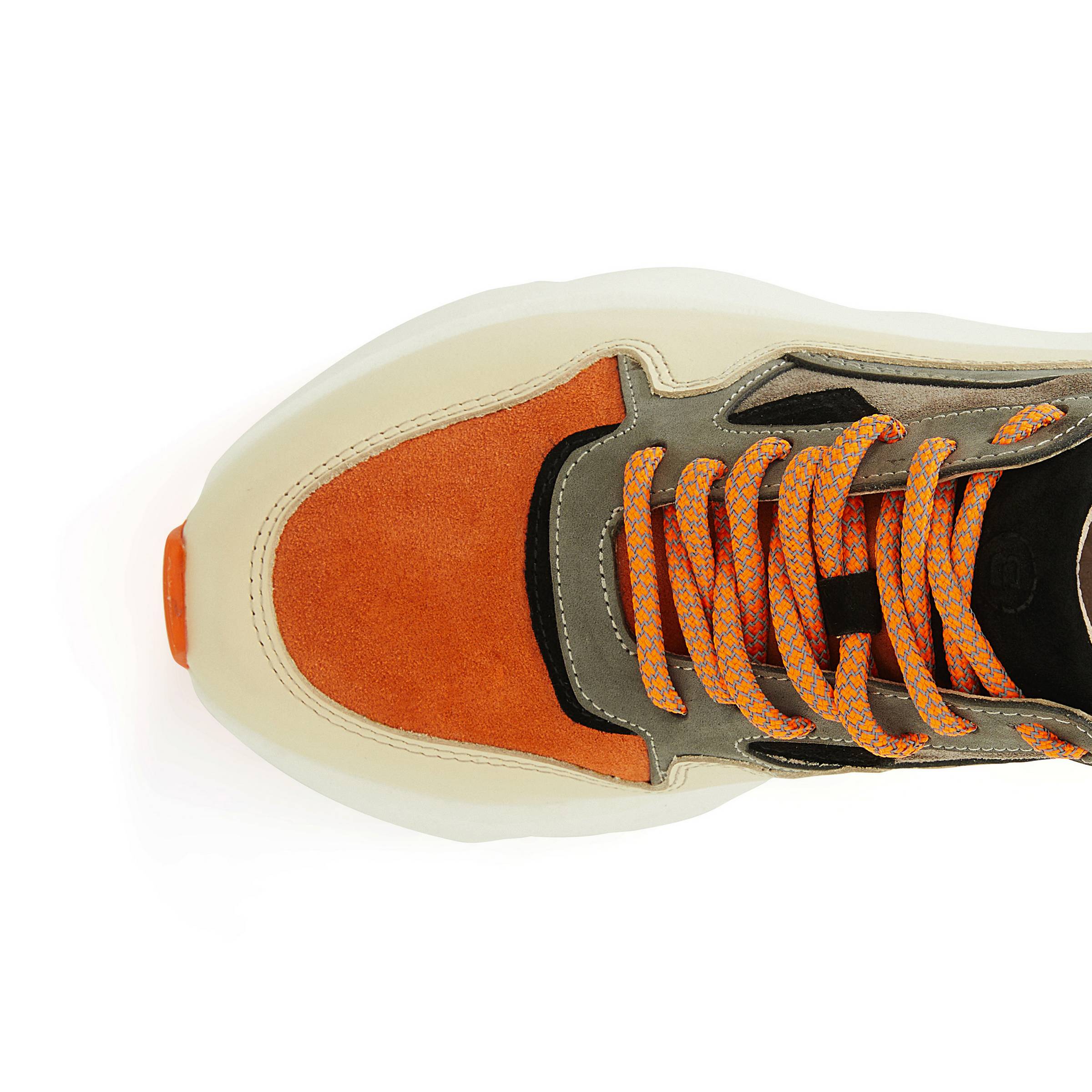 Women's Suede Calf Leather Handmade Sneakers W5000 6