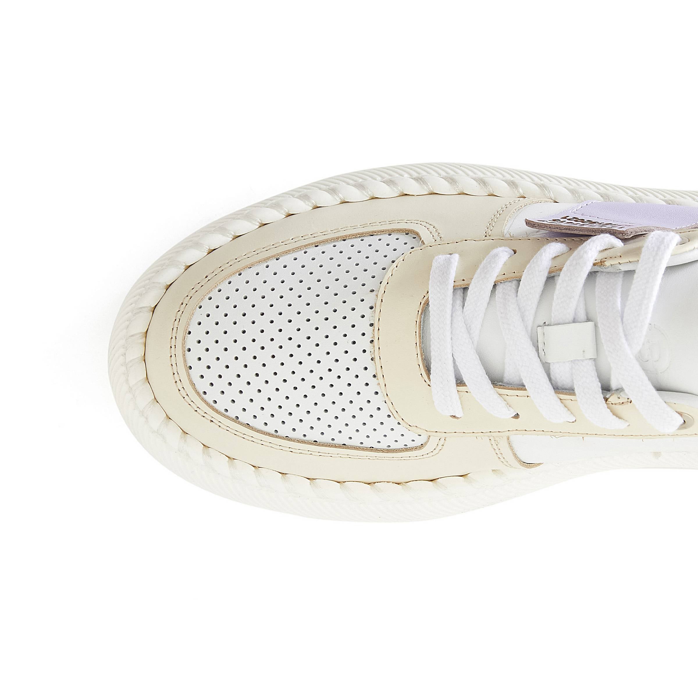 Women's Calf Leather Handmade Sneakers W5001 13