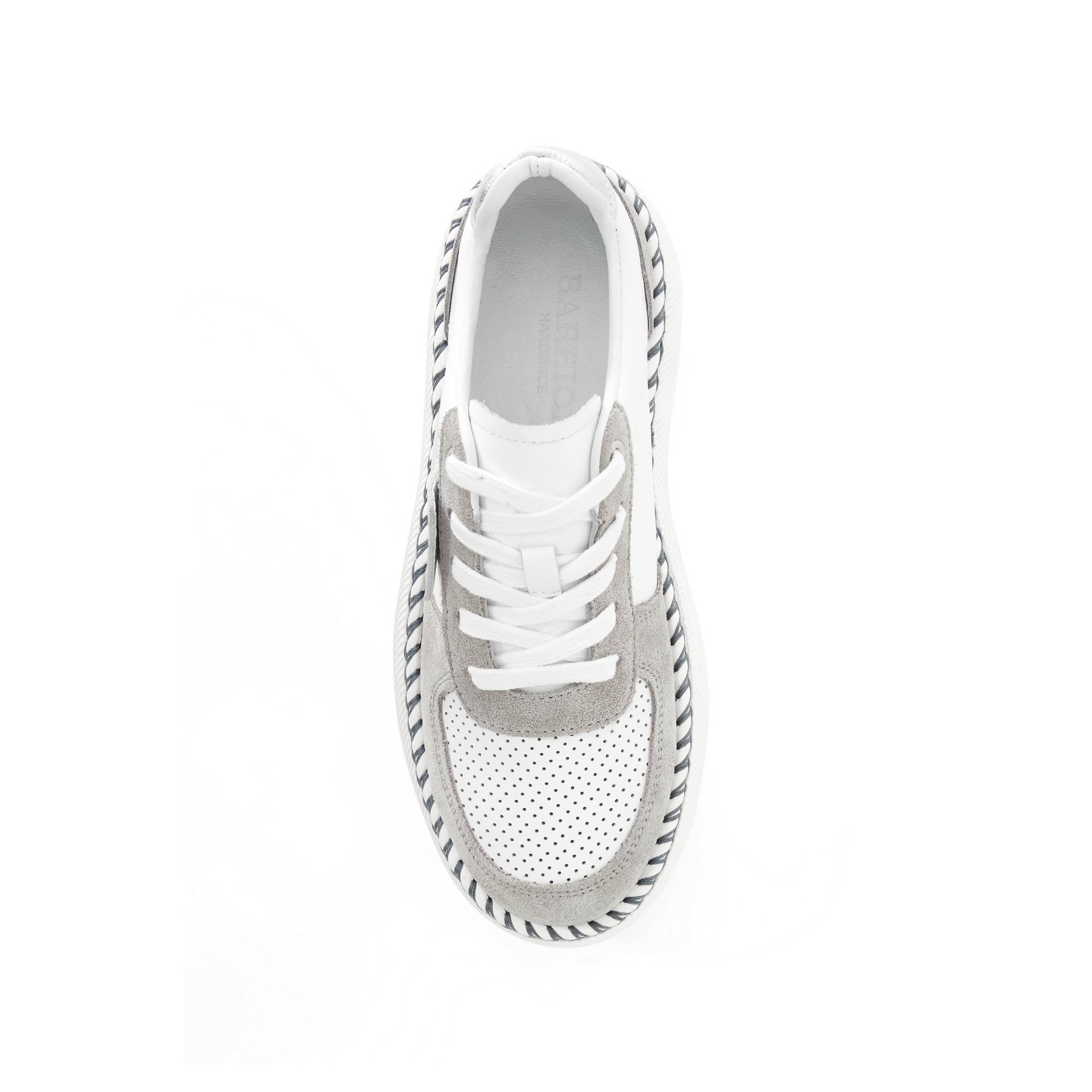 Women's Calf Leather Handmade Sneakers W5001 18