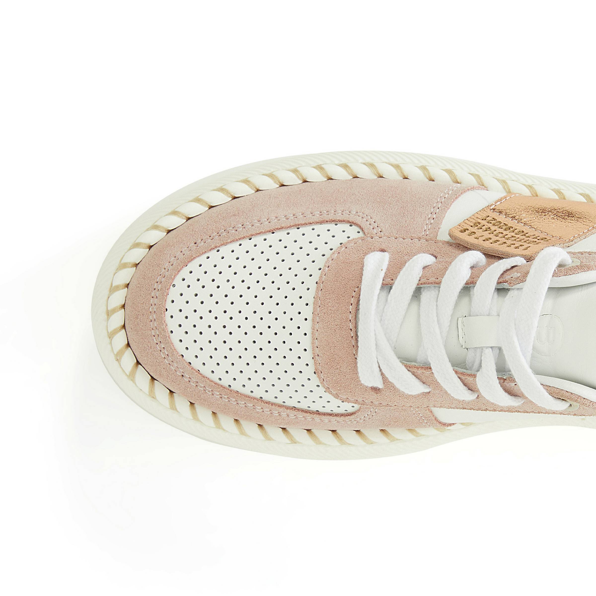 Women's Calf Leather Handmade Sneakers W5001 6