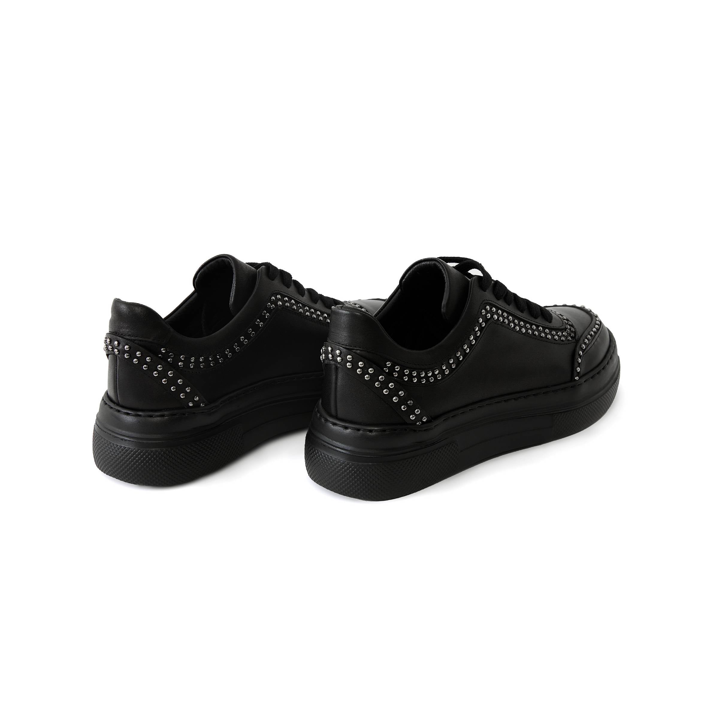 Women's Metisse Leather Handmade Sneakers W5005 3