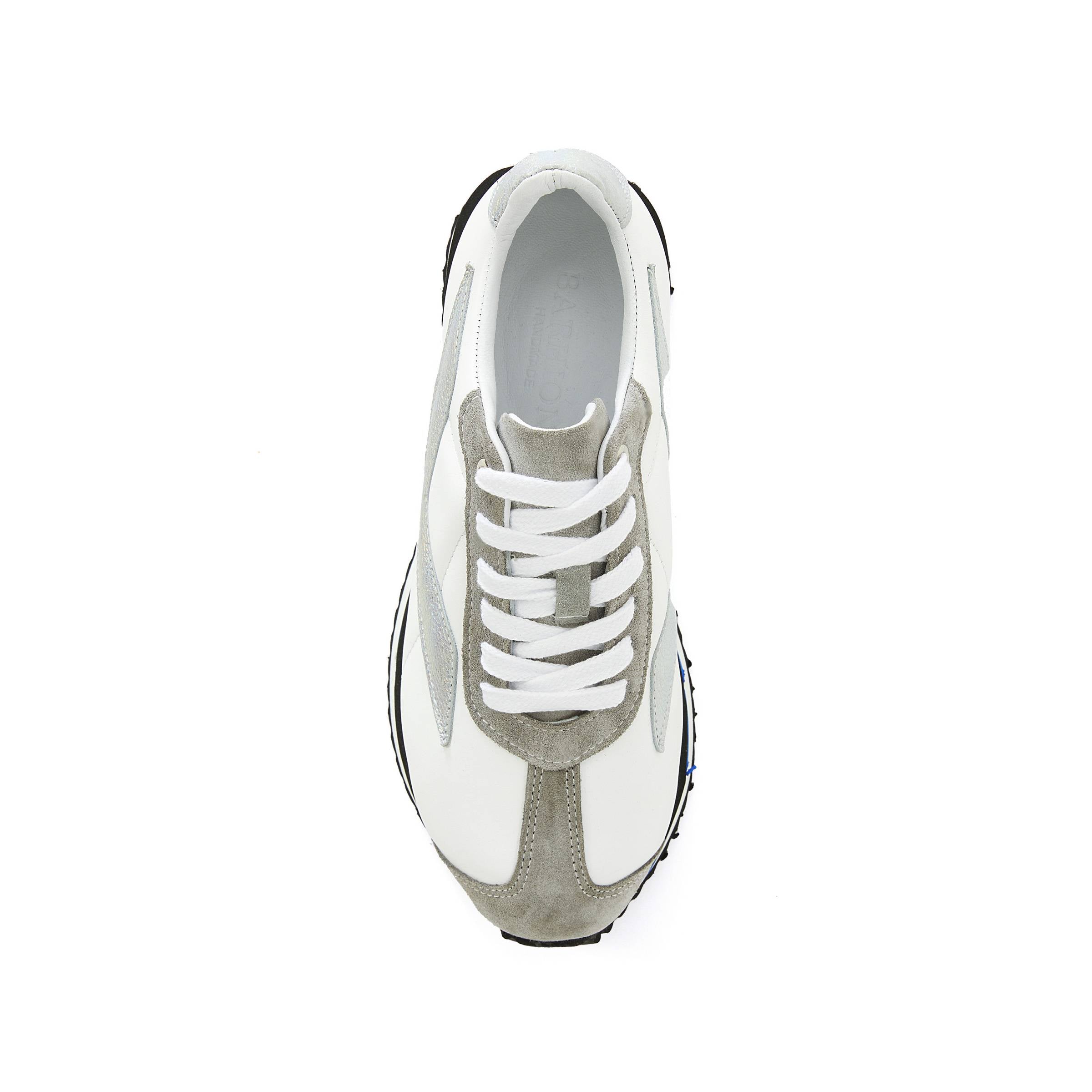 Women's Calf Leather Handmade Sneakers W5006 5