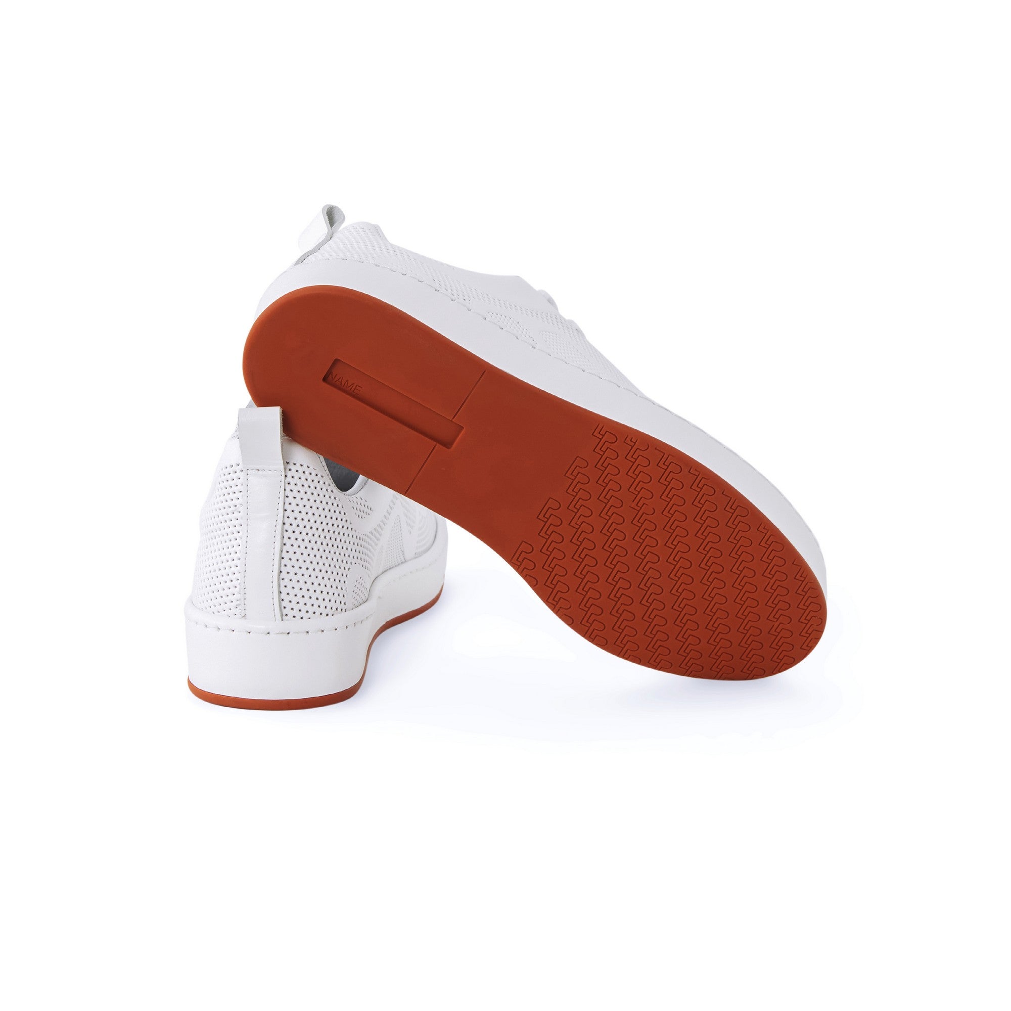 Women's Calf Leather Handmade Sneakers W5008 10