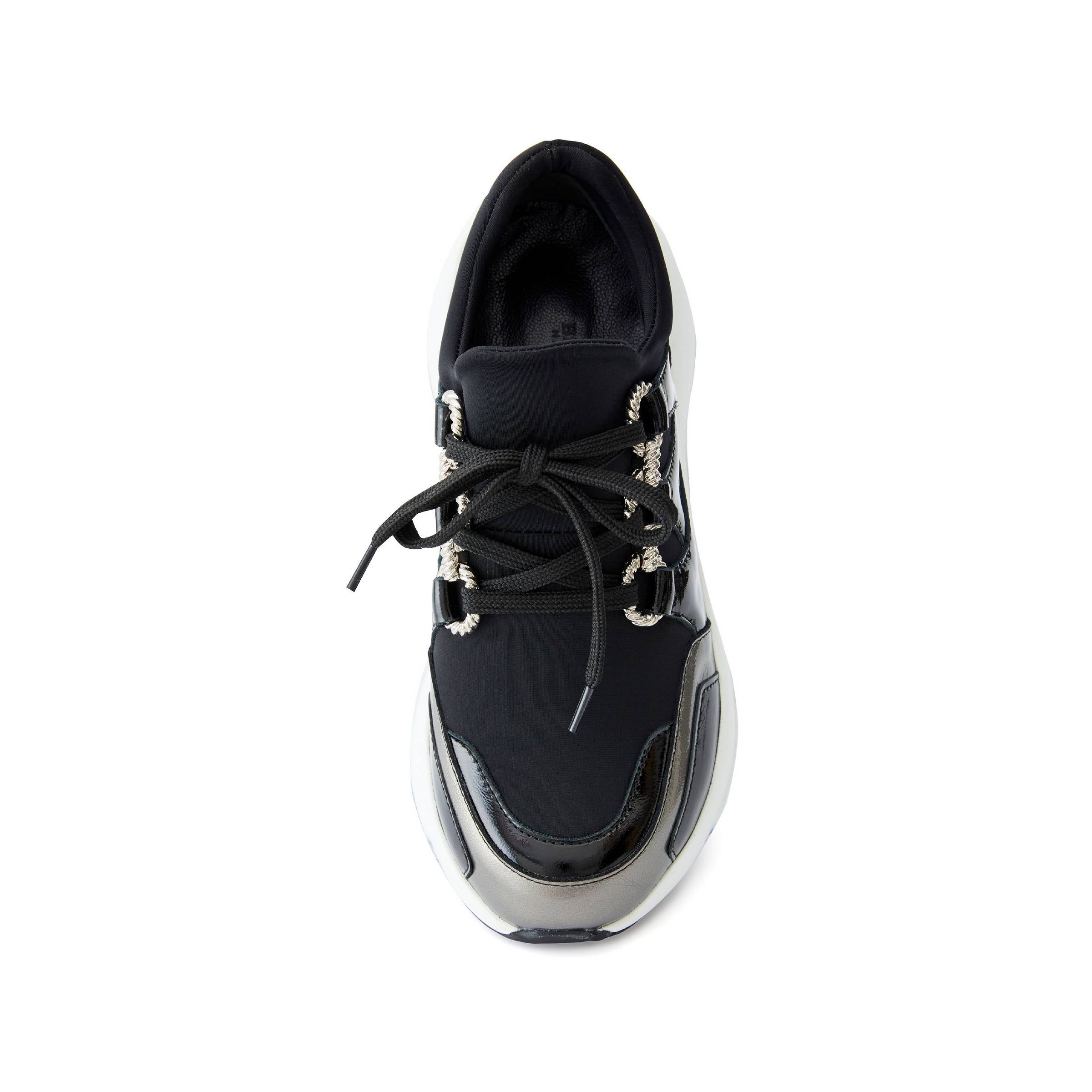 Women's Rugan Calf Leather Scuba Handmade Sneakers W5009 11