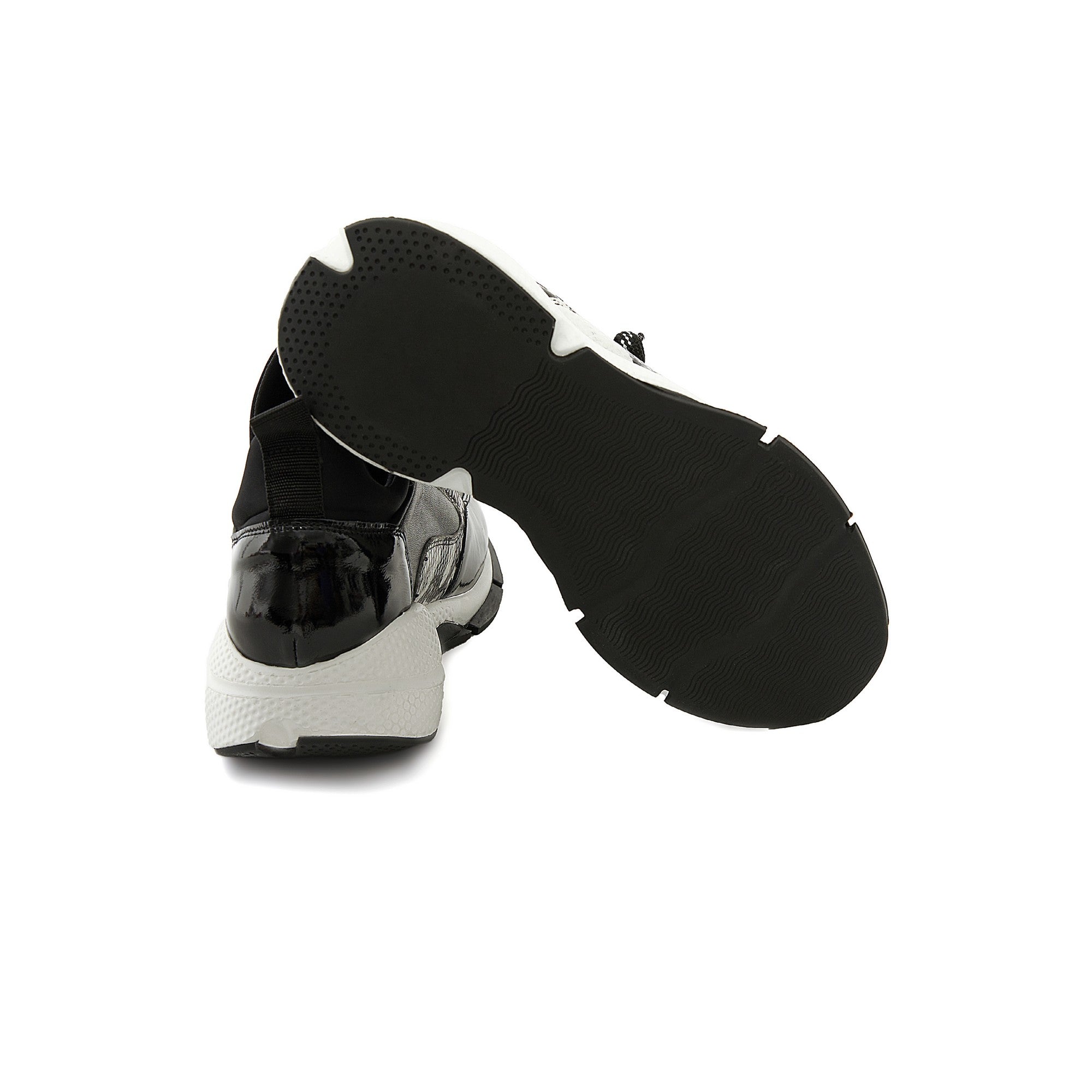 Women's Snake Leather Handmade Sneakers W5010 4