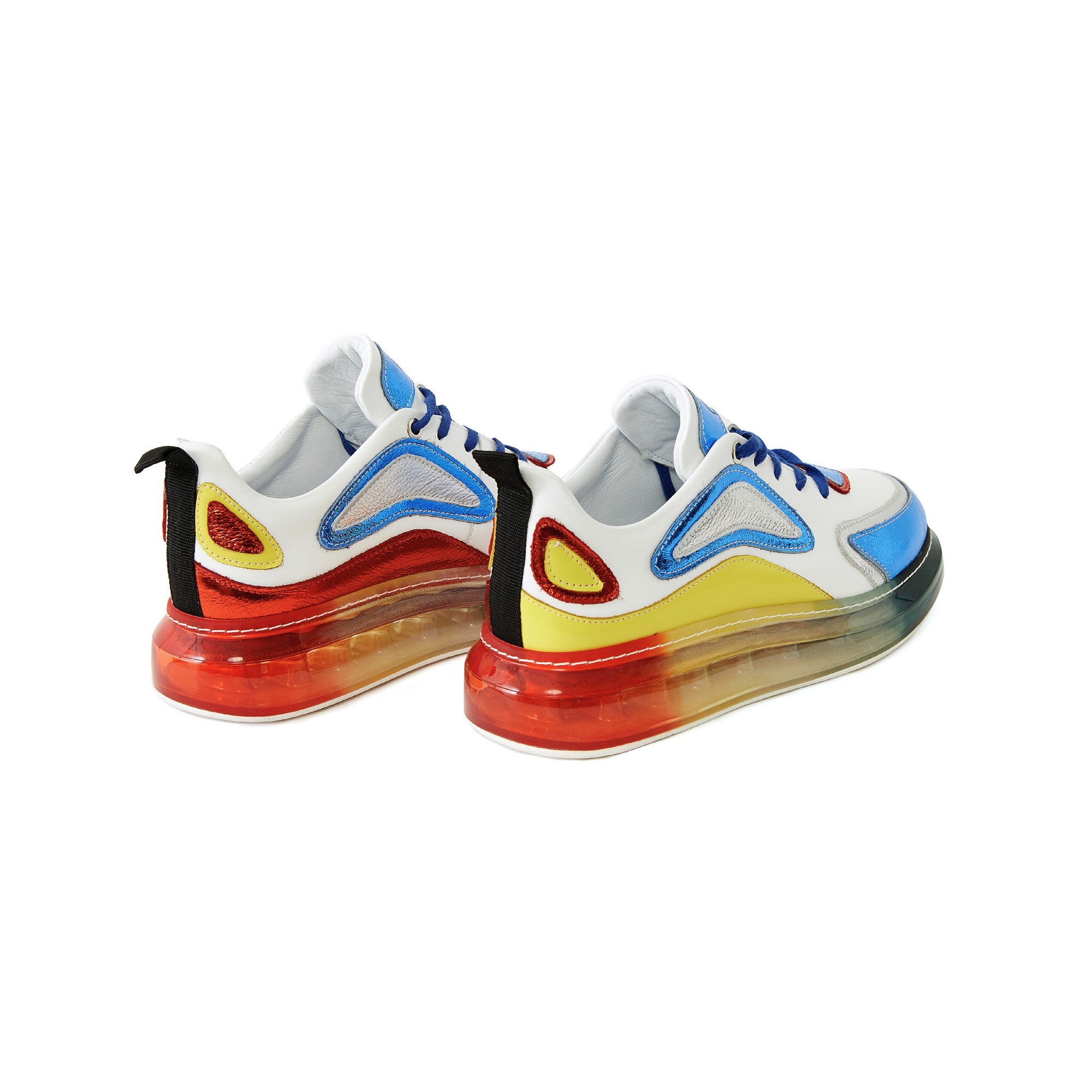 Women's Calf Leather Handmade Sneakers W5011 3