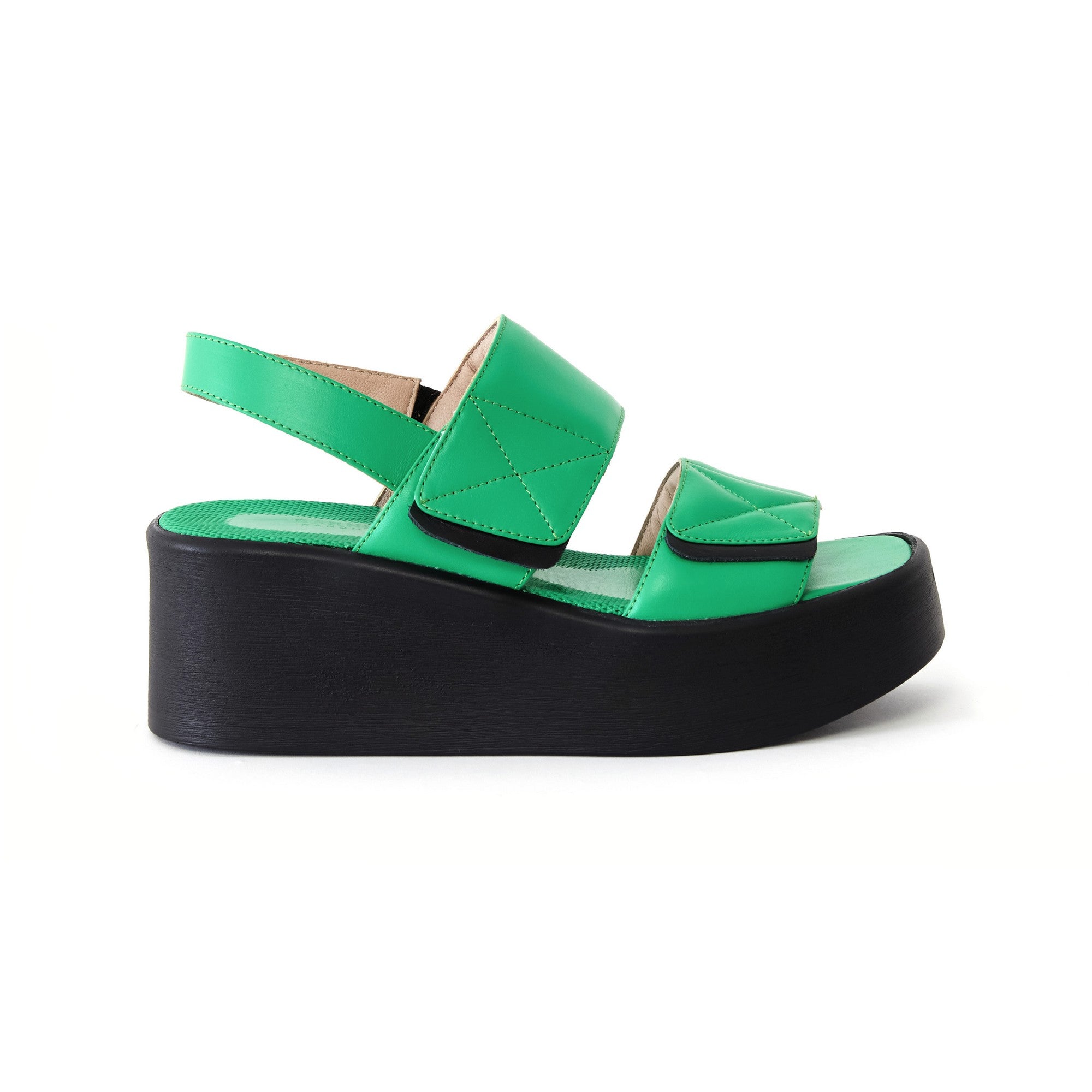 Women's Calf Leather Handmade Sandals W6003 1