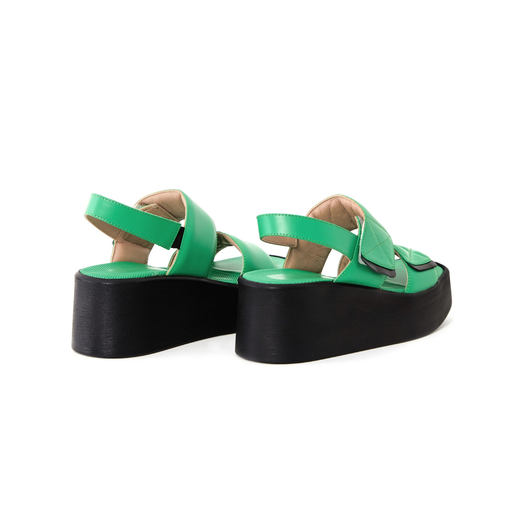 Women's Calf Leather Handmade Sandals W6003 3
