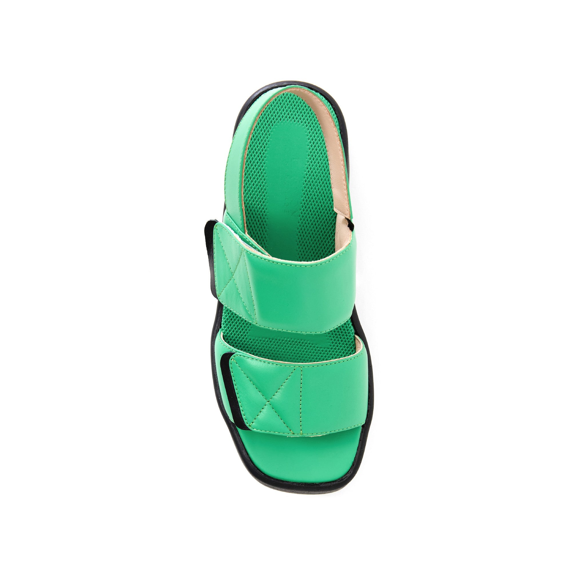 Women's Calf Leather Handmade Sandals W6003 5