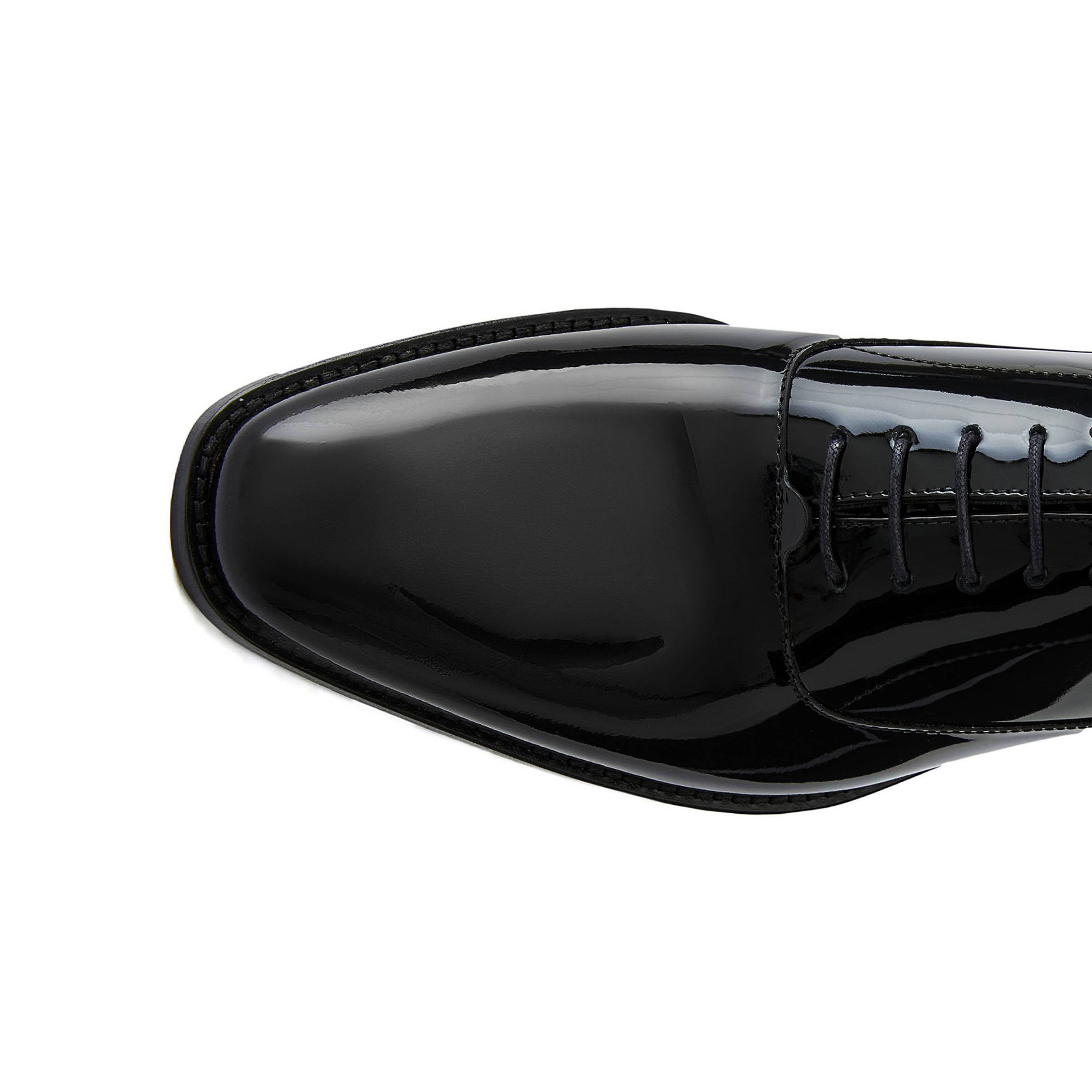 Men's Calf Leather Handmade Oxford M7009 6