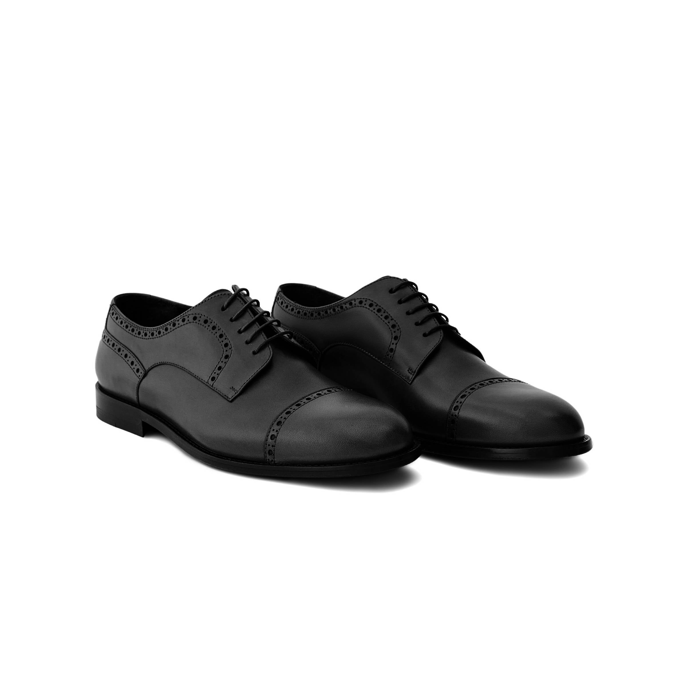 Men's Calf Leather Handmade Derby M7002 2