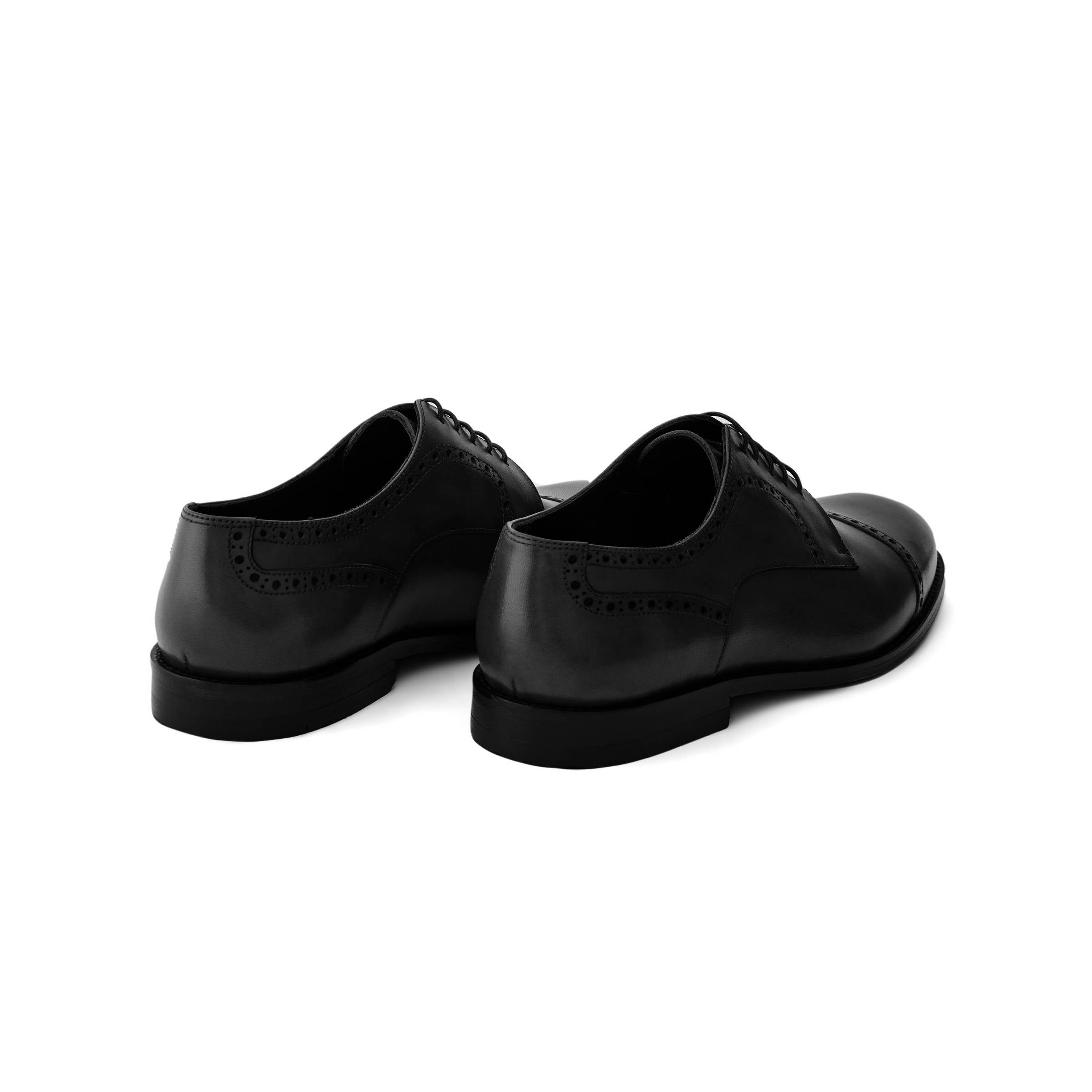 Men's Calf Leather Handmade Derby M7002 3
