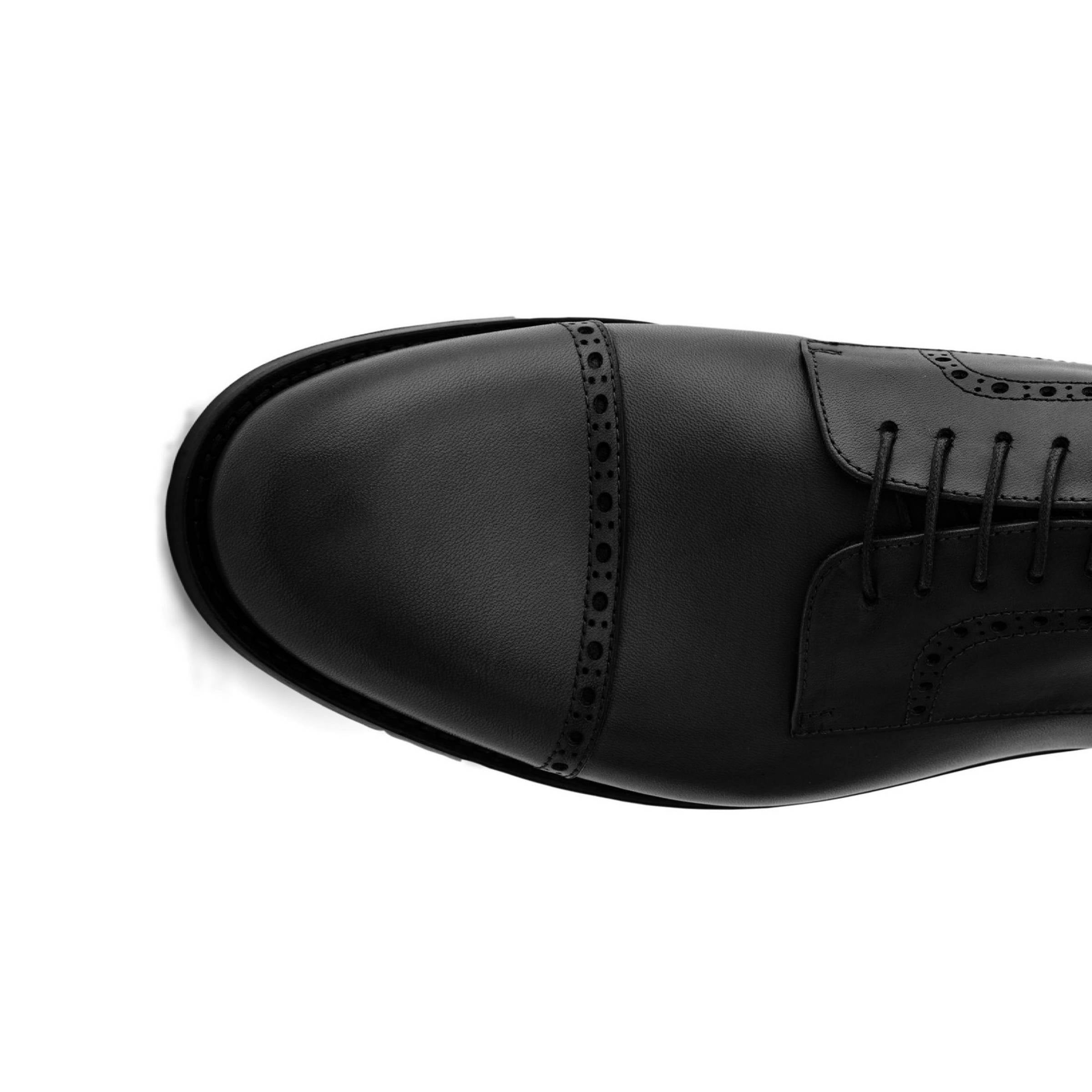 Men's Calf Leather Handmade Derby M7002 6