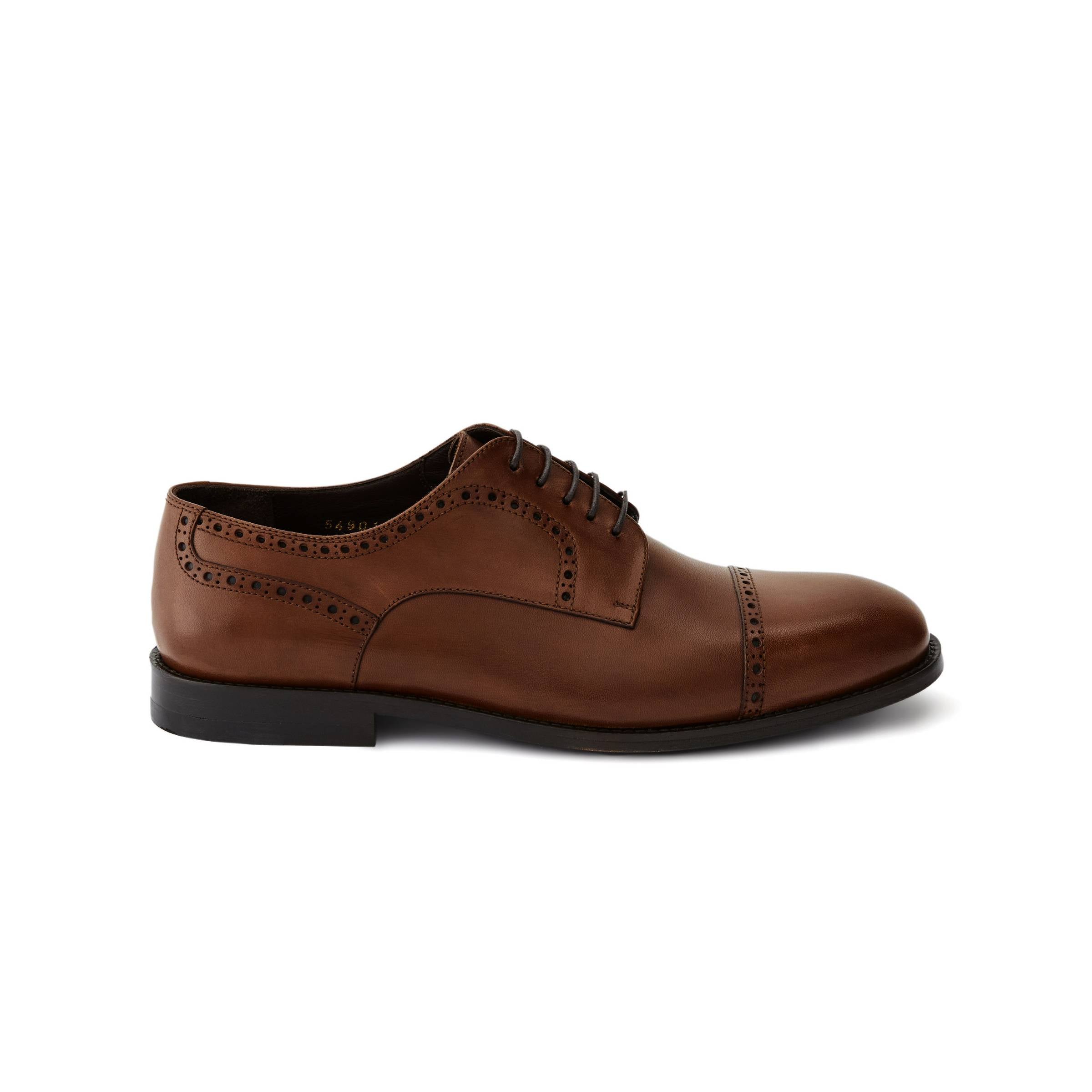 Men's Calf Leather Handmade Derby M7002 7