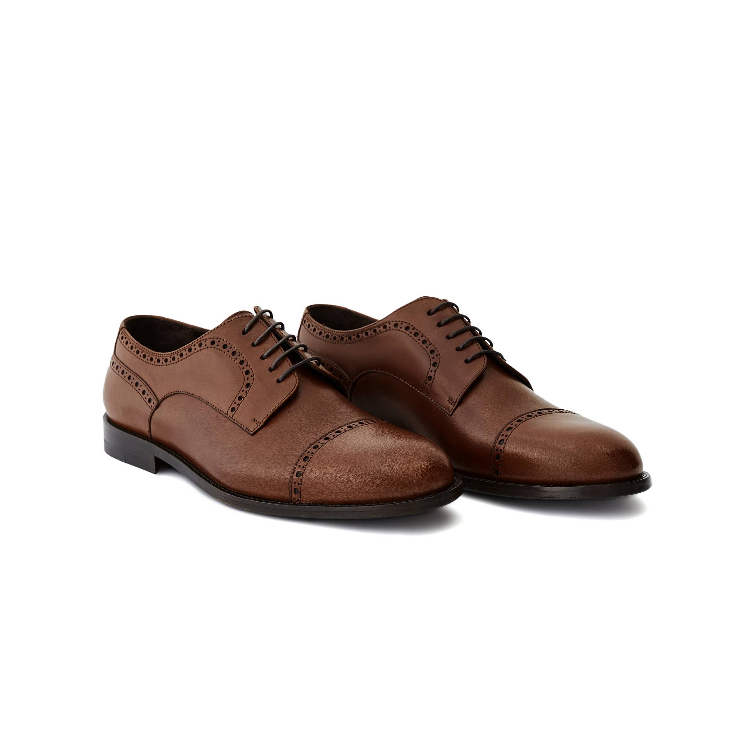 Men's Calf Leather Handmade Derby M7002 8